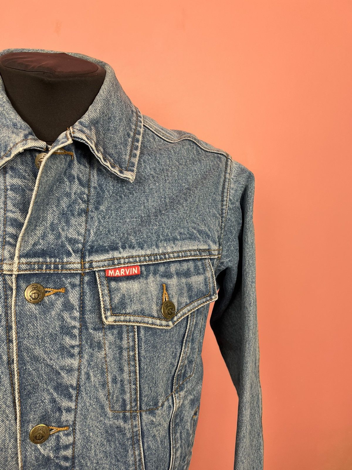 Warner Bros Warner bros marvin hype denim jacket vintage rare Size US XS / EU 42 / 0 - 15 Thumbnail