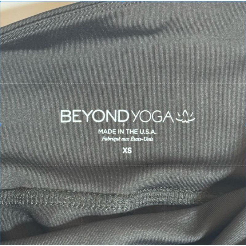 Beyond Yoga Beyond Yoga Black Leggins with Mesh Cutout Womens Size XS Size 26" / US 2 / IT 38 - 4 Thumbnail