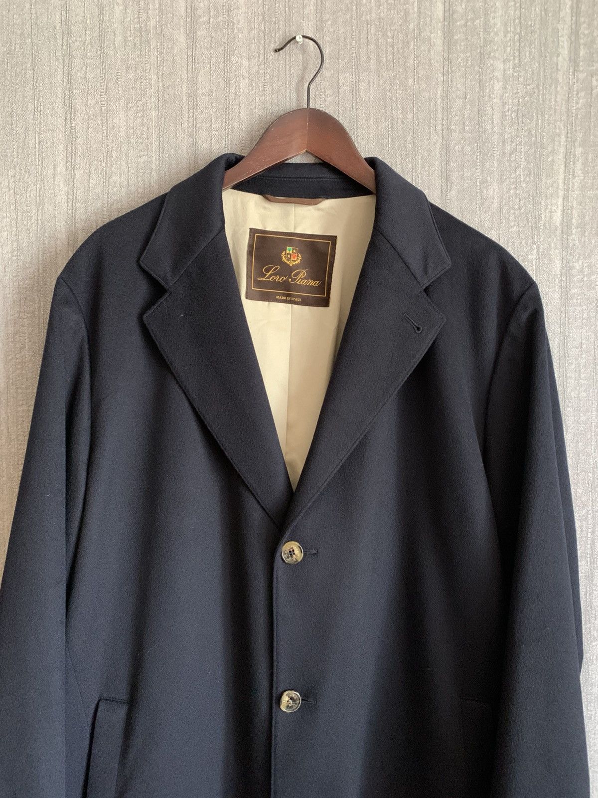 Loro Piana Loro Piana Heavy Coat Cashmere Storm System Size:54 IT Size US L / EU 52-54 / 3 - 5 Thumbnail