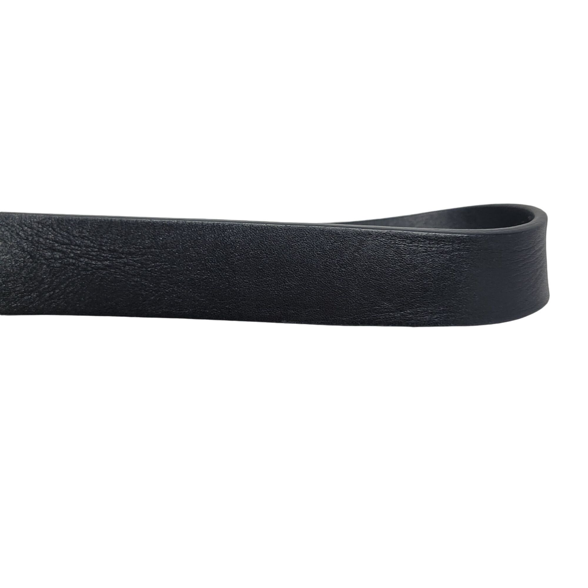 Vintage Vintage Polo Jeans Genuine Leather Belt M Fold Over Hook Loo Size 34 - 8 Thumbnail
