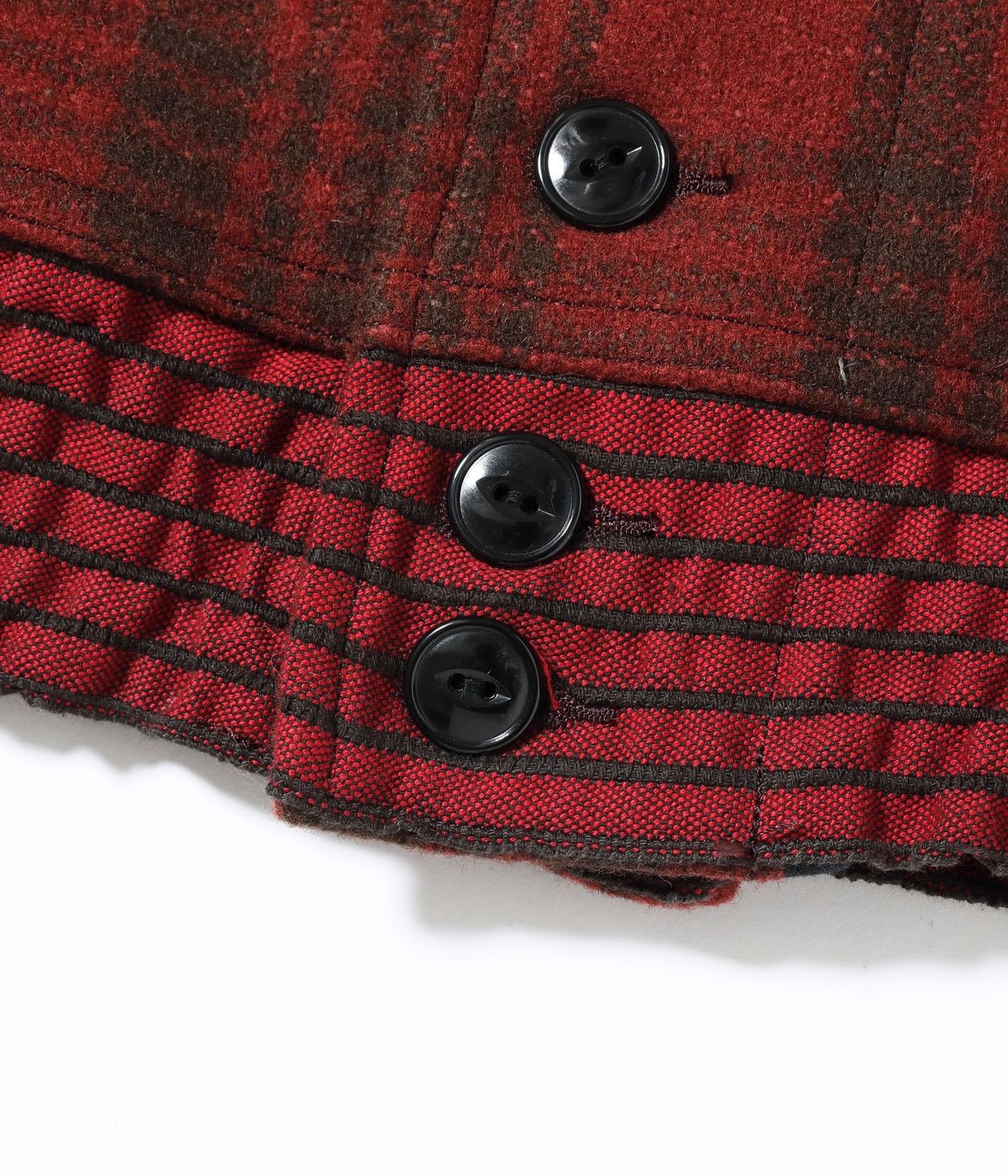 Buzz Rickson's Buzz Rickson red/black Buffalo Plaid Wool Jacket size 40 Size US L / EU 52-54 / 3 - 6 Thumbnail