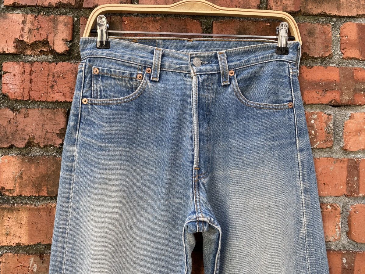 Levi's × Levi's Vintage Clothing × Vintage w29x33 vintage levi's 501 made in USA faded Size US 29 - 3 Thumbnail