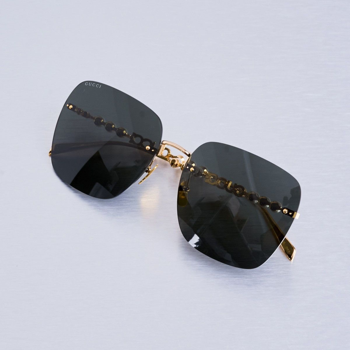 Gucci GUCCI GG1923SA 001 SUNGLASSES Size ONE SIZE - 6 Thumbnail