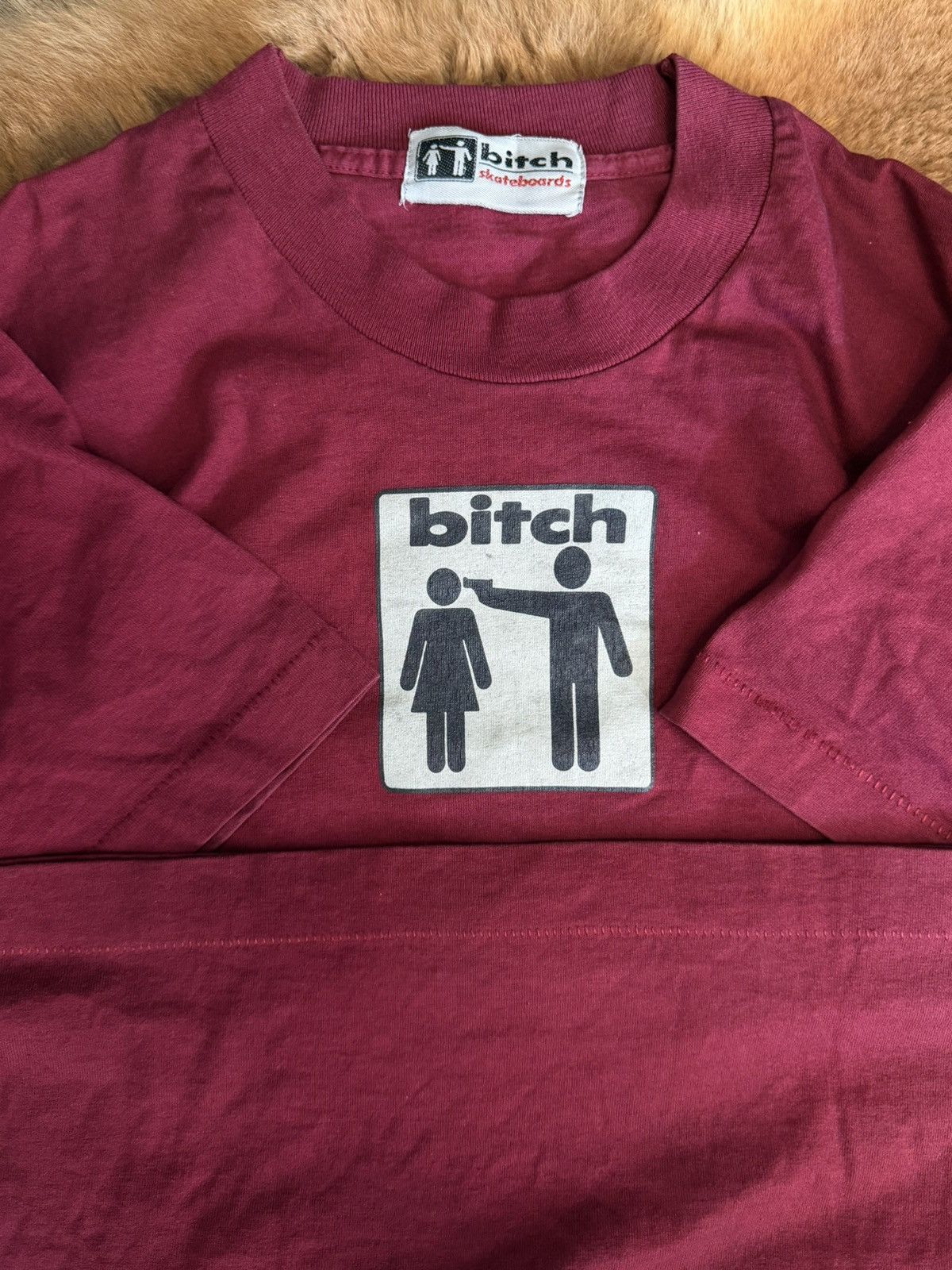 Other Vintage 90s single stitch Bitch skateboards tee Size US XS / EU 42 / 0 - 3 Thumbnail
