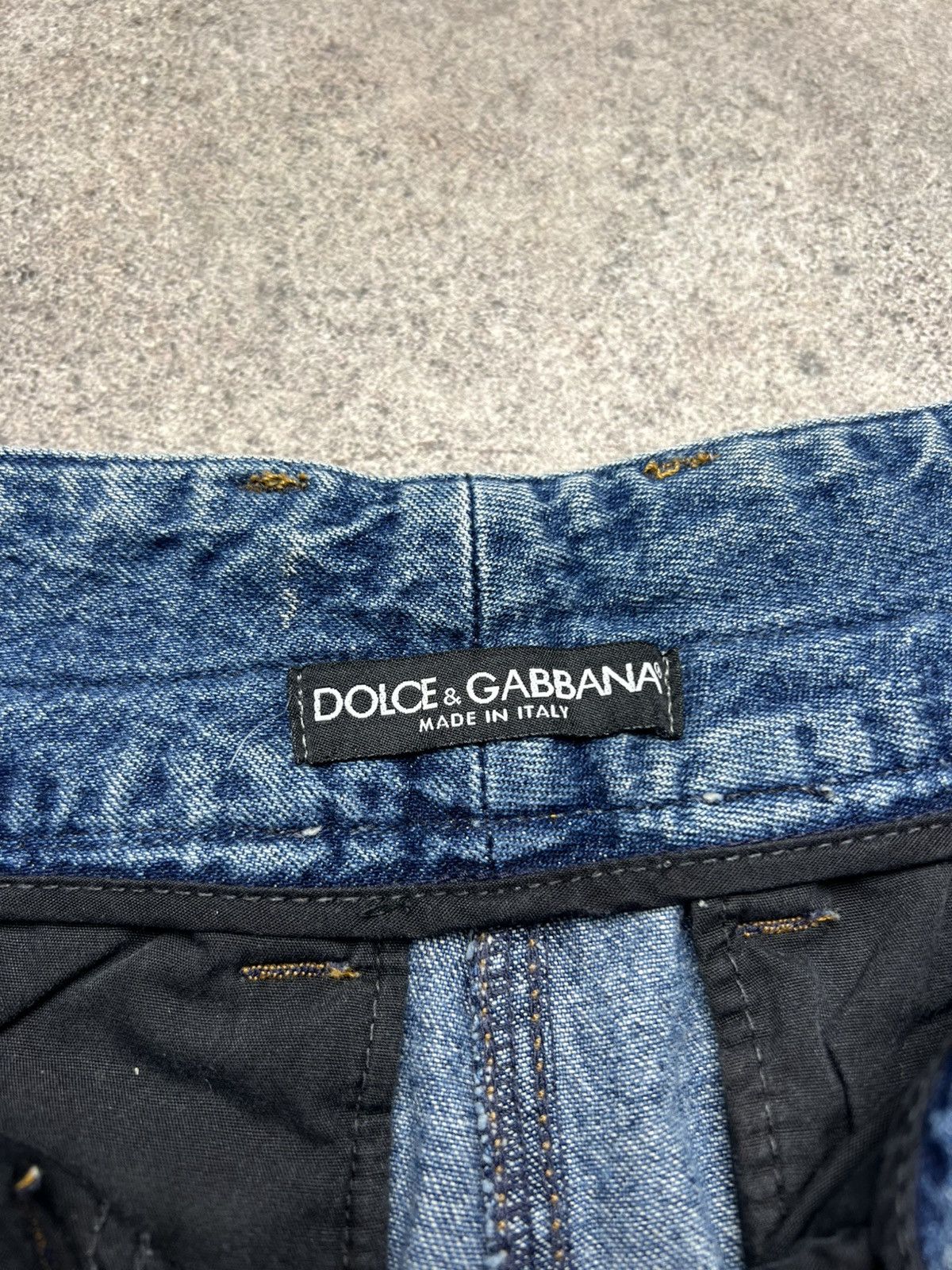 Dolce & Gabbana Dolce & Gabbana vintage flare jeans Size 28" / US 6 / IT 42 - 6 Thumbnail
