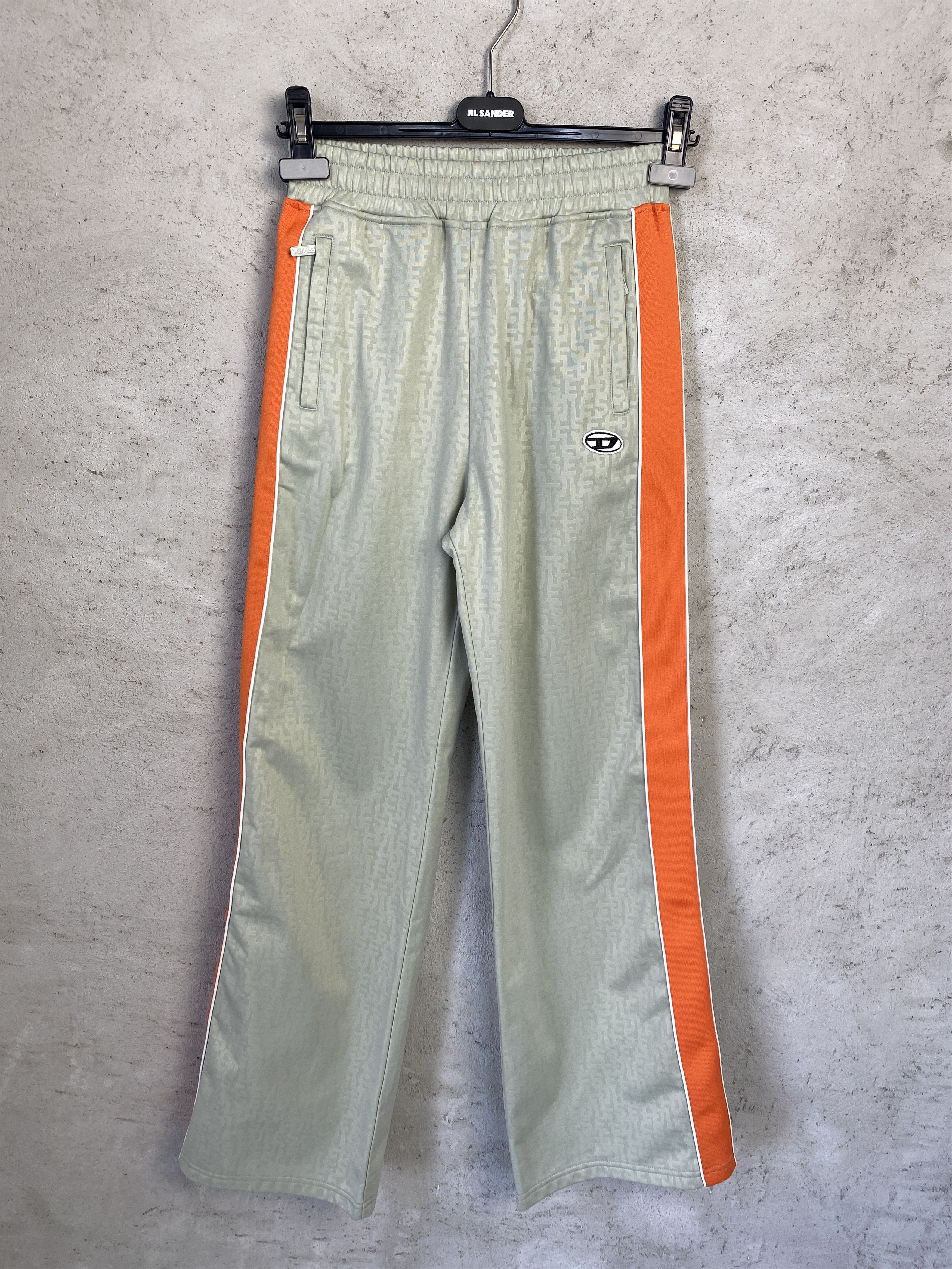 Diesel Diesel monogram sweatpants pants casual skate rap Size 24" / US 00 / IT 34 - 1 Thumbnail