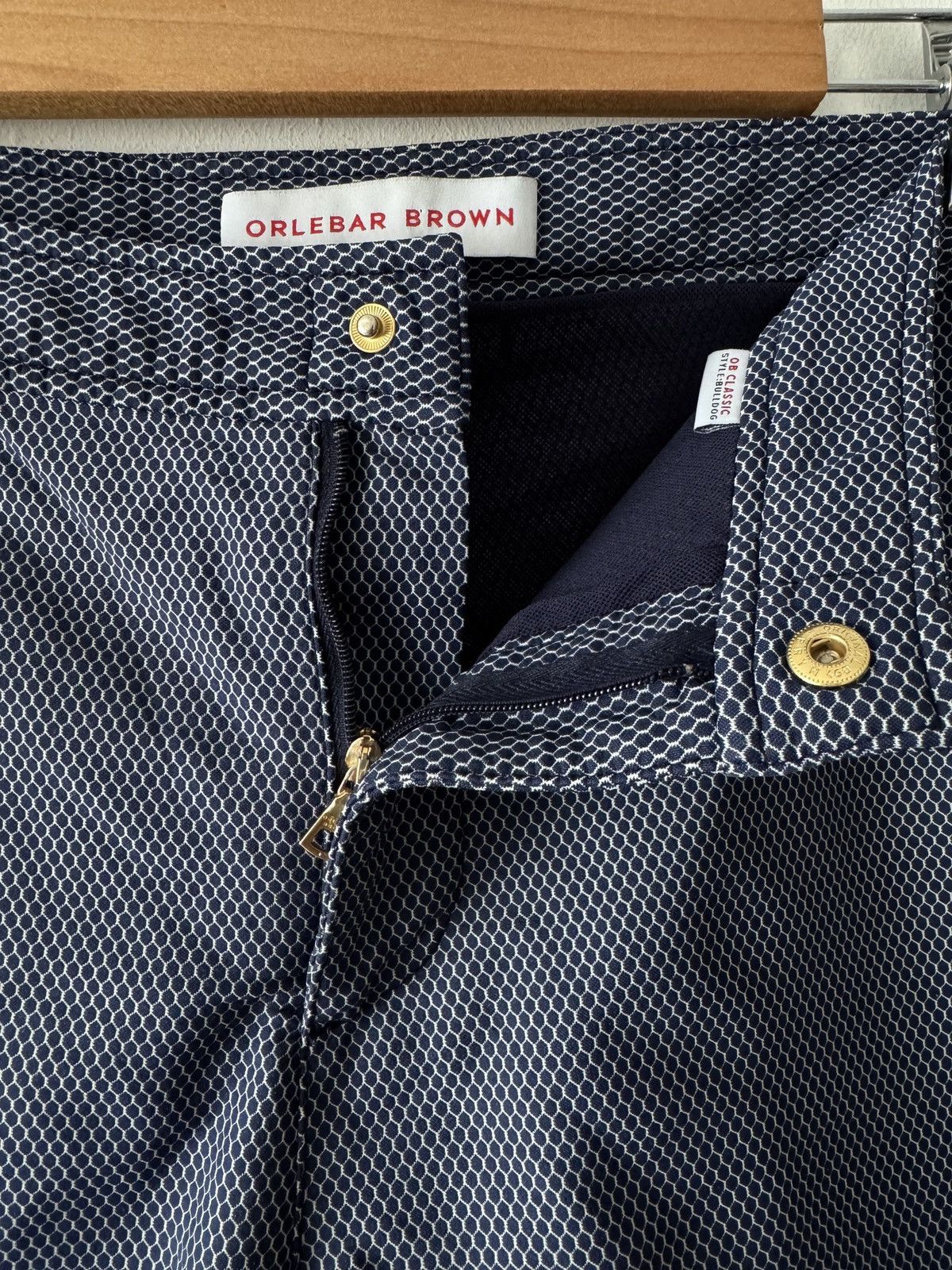 Orlebar Brown 🔥🔥 Orlebar Brown Navy Bulldog Shorts Size US 38 / EU 54 - 5 Thumbnail
