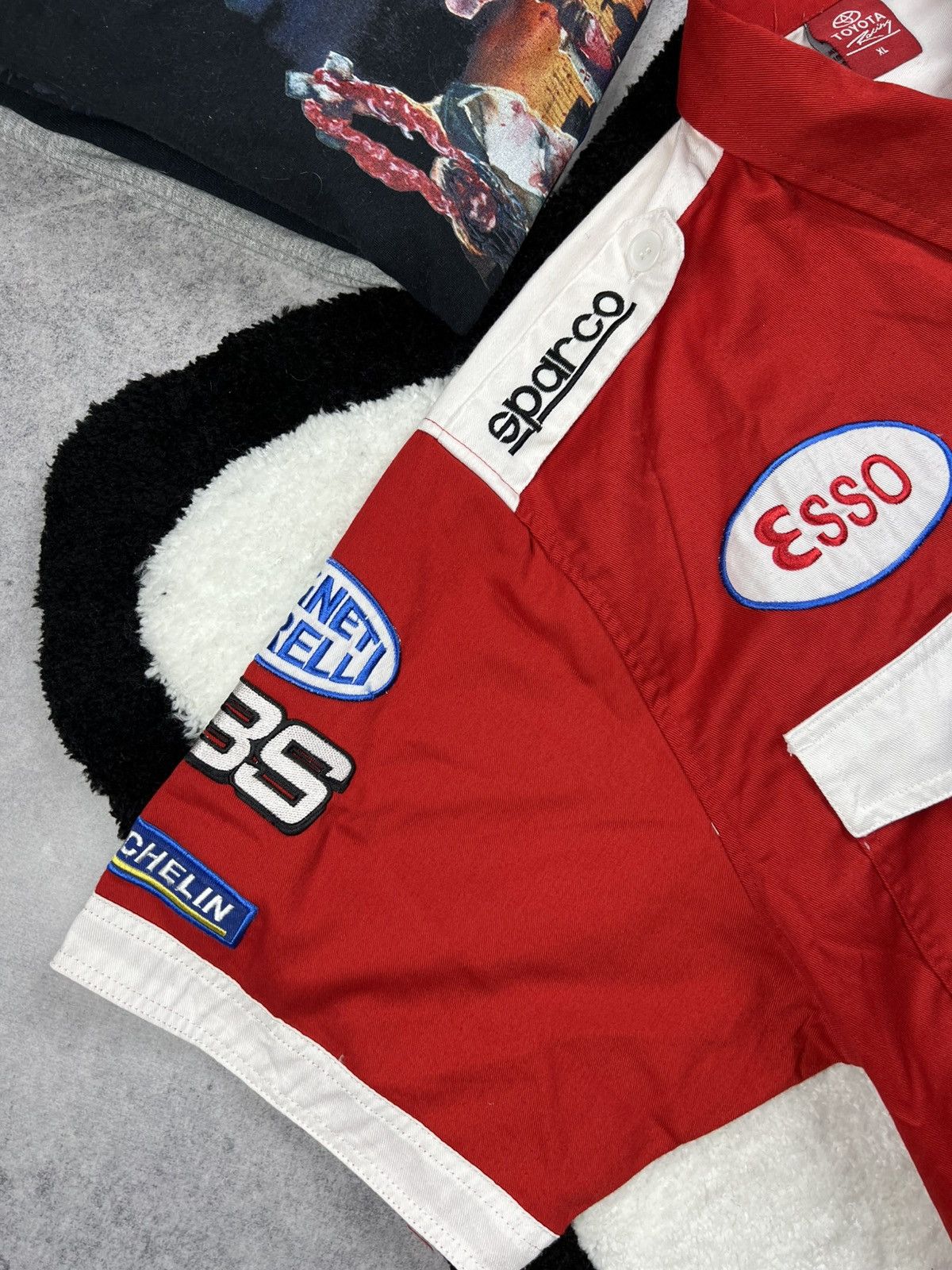 Formula 1 Vintage Toyota Panasonic Formula 1 Esso Racing Y2K Shirt Size US XL / EU 56 / 4 - 6 Thumbnail
