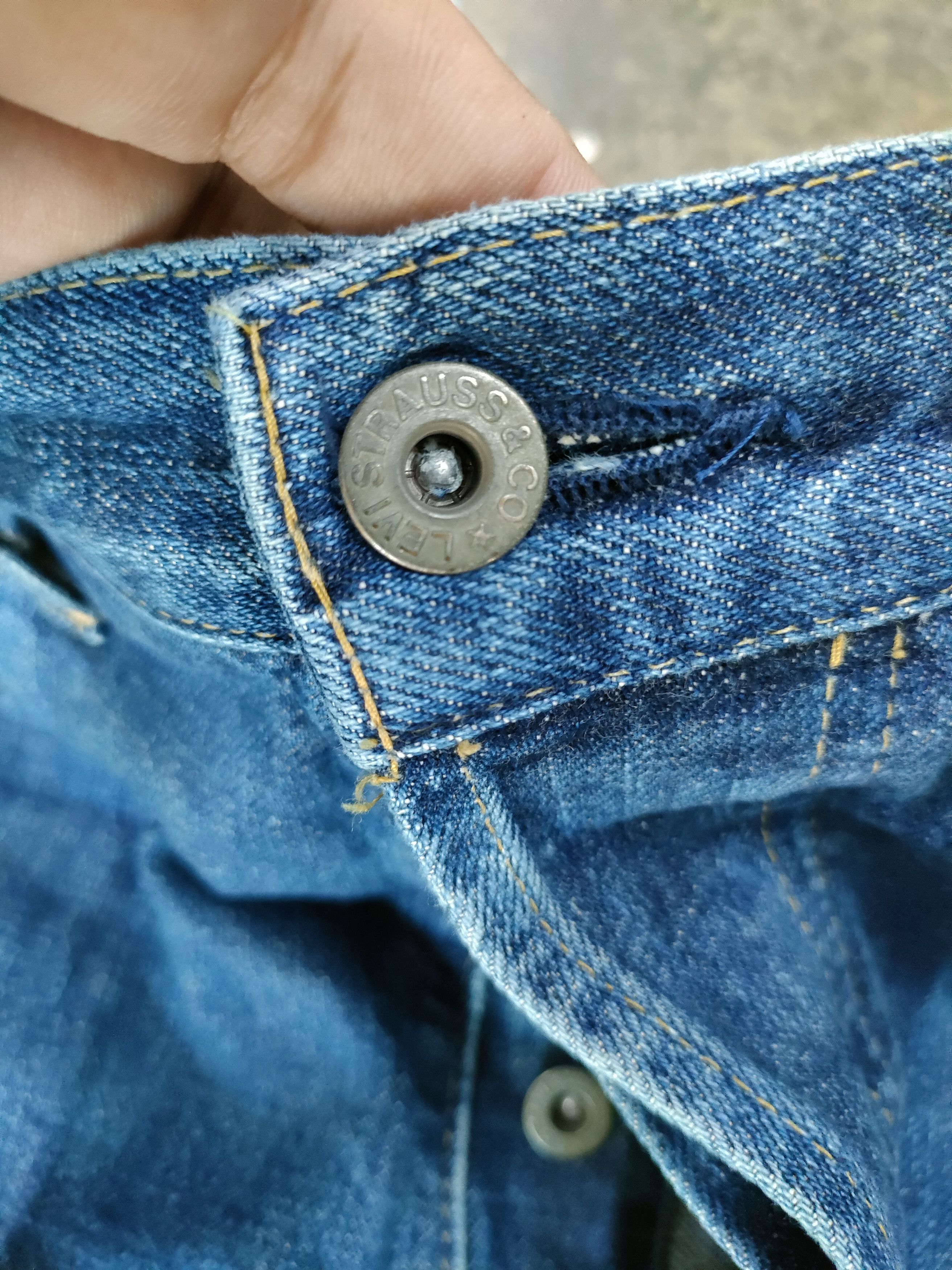 If Six Was Nine × Levi's Vintage Clothing × Vintage Levi's 702 Big E Bucleback Selvedge Jeans Size US 32 / EU 48 - 3 Thumbnail