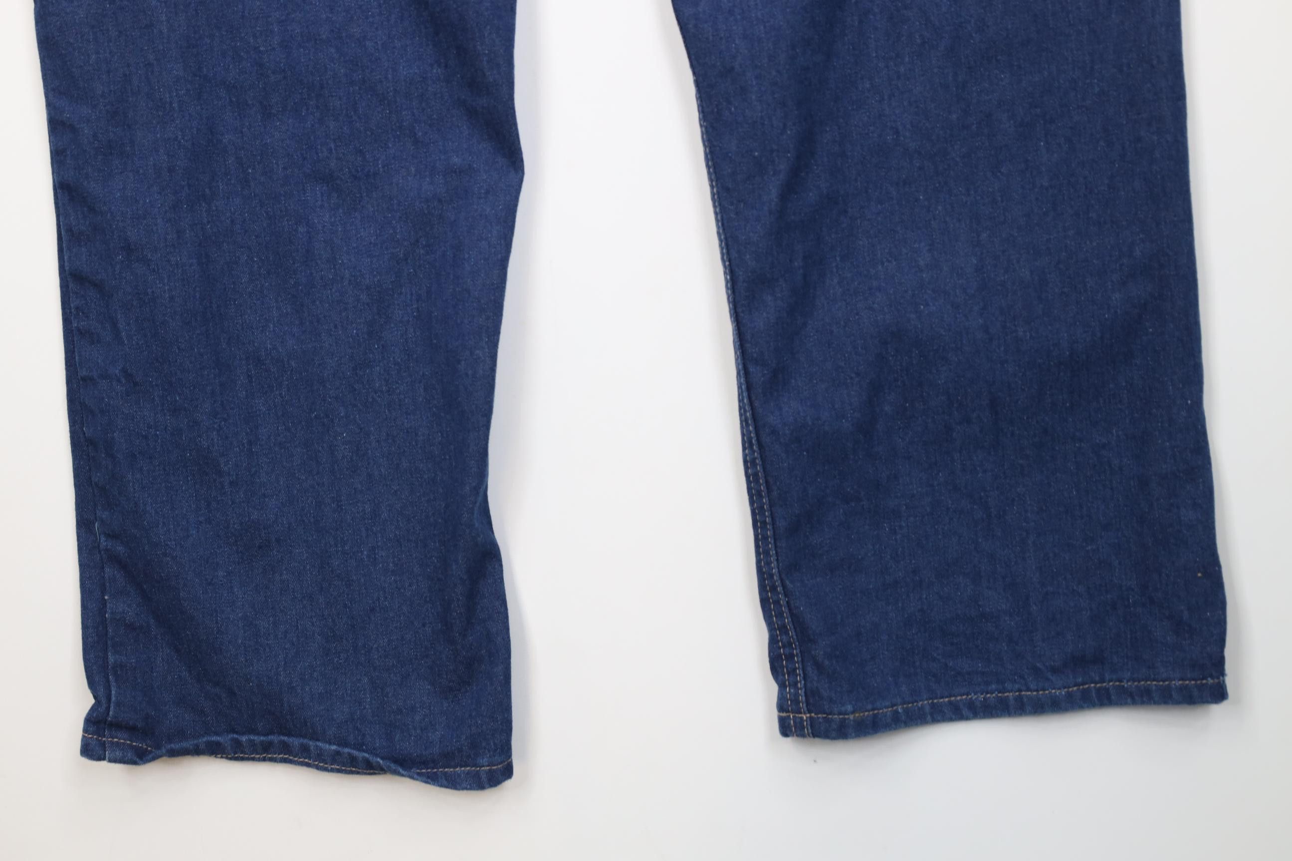 Carhartt Carhartt FR Resistant Work Wide Leg Denim Jeans USA Blue Size US 36 / EU 52 - 14 Thumbnail