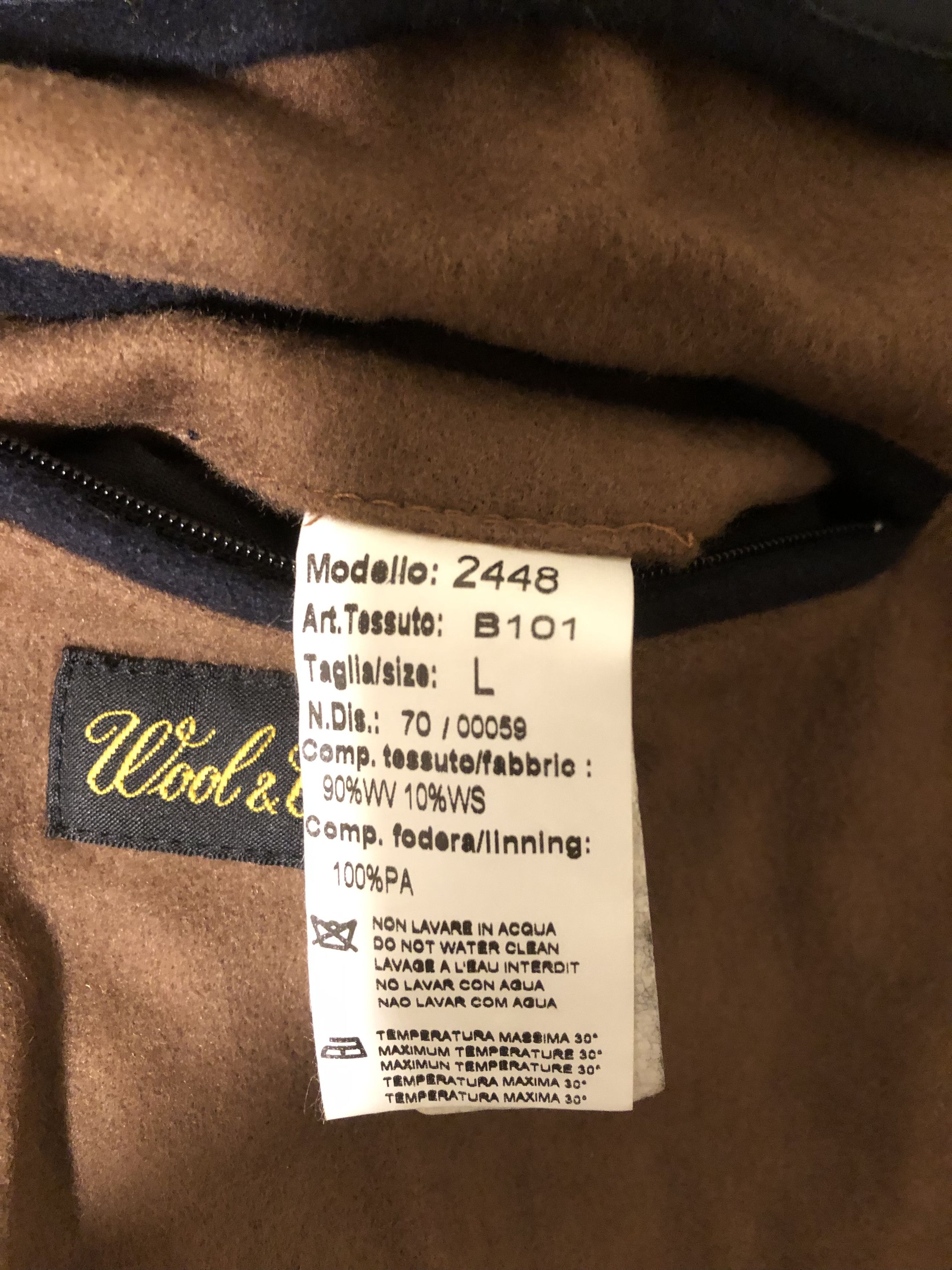 Other Pierluigi Della Spina Cashmere/Wool Blend Coat Size US L / EU 52-54 / 3 - 4 Thumbnail