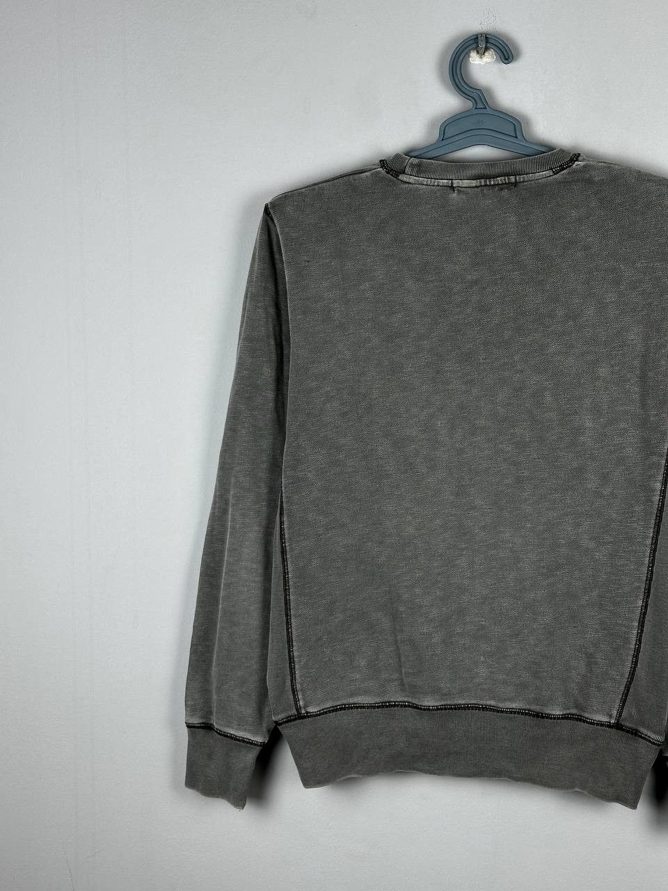 Nigel Cabourn Nigel Cabourn Utility Stone Wash Grey Army Sweatshirt Size US S / EU 44-46 / 1 - 13 Thumbnail