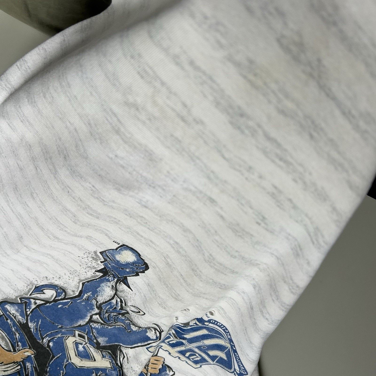 NCAA Vintage Duke University Blue Devils T-Shirt XXL 90s NCAA Size US XXL / EU 58 / 5 - 7 Thumbnail
