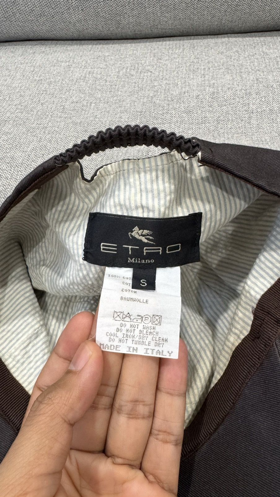 Etro Etro Milano Logo Embroidery Cap Size ONE SIZE - 10 Thumbnail