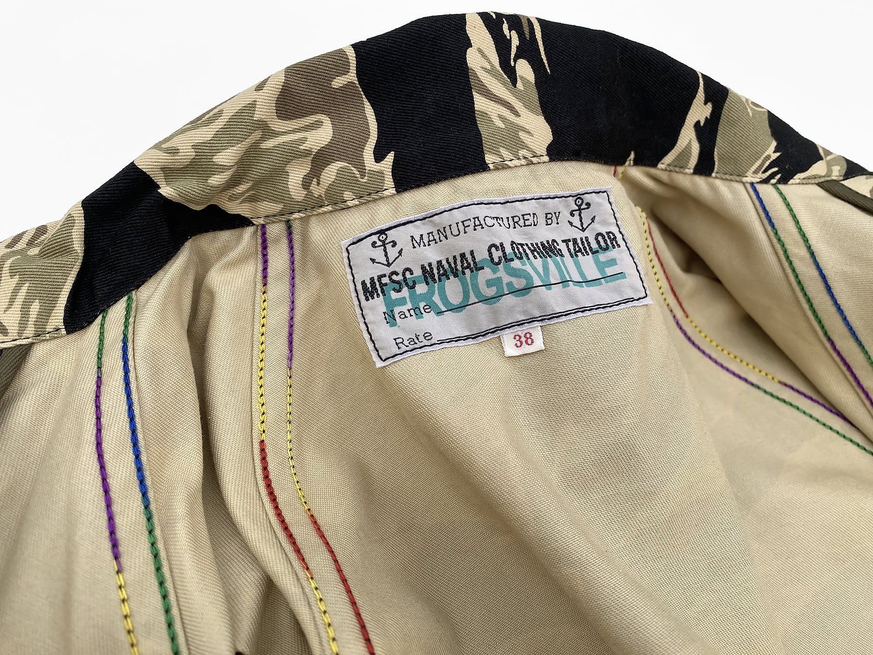 Mister Freedom Mister Freedom Buzz Rickson Tiger Stripe Camo Advisor Jacket Size US M / EU 48-50 / 2 - 4 Thumbnail