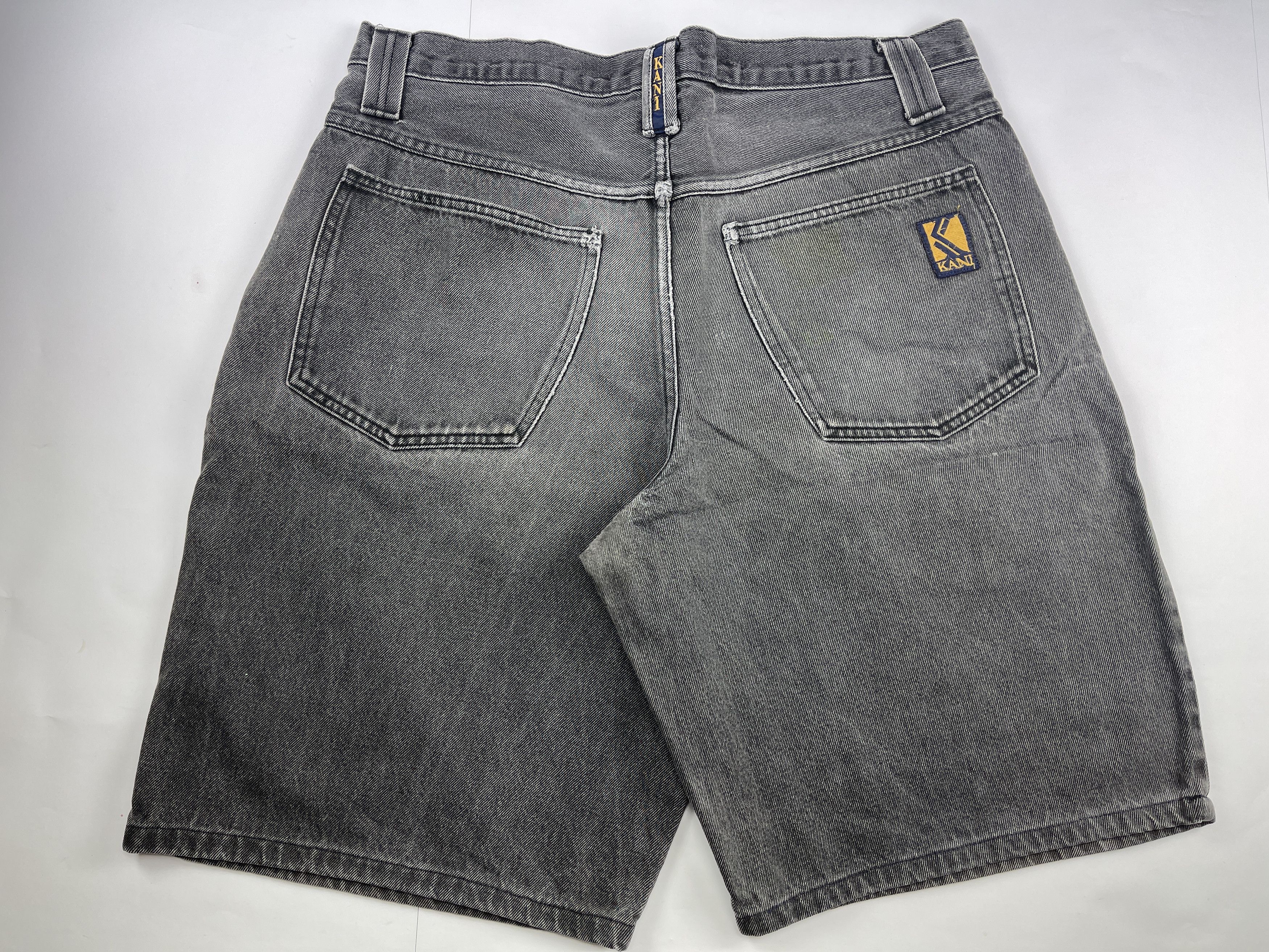 Karl Kani KARL KANI shorts, vintage hip hop baggy jeans, 90s