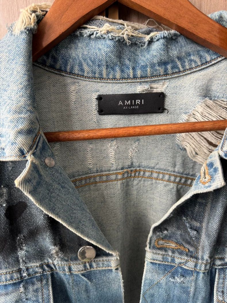 Amiri AmiriCoconut denim jacket 2503-Nextarrow Size US XXL / EU 58 / 5 - 4 Thumbnail