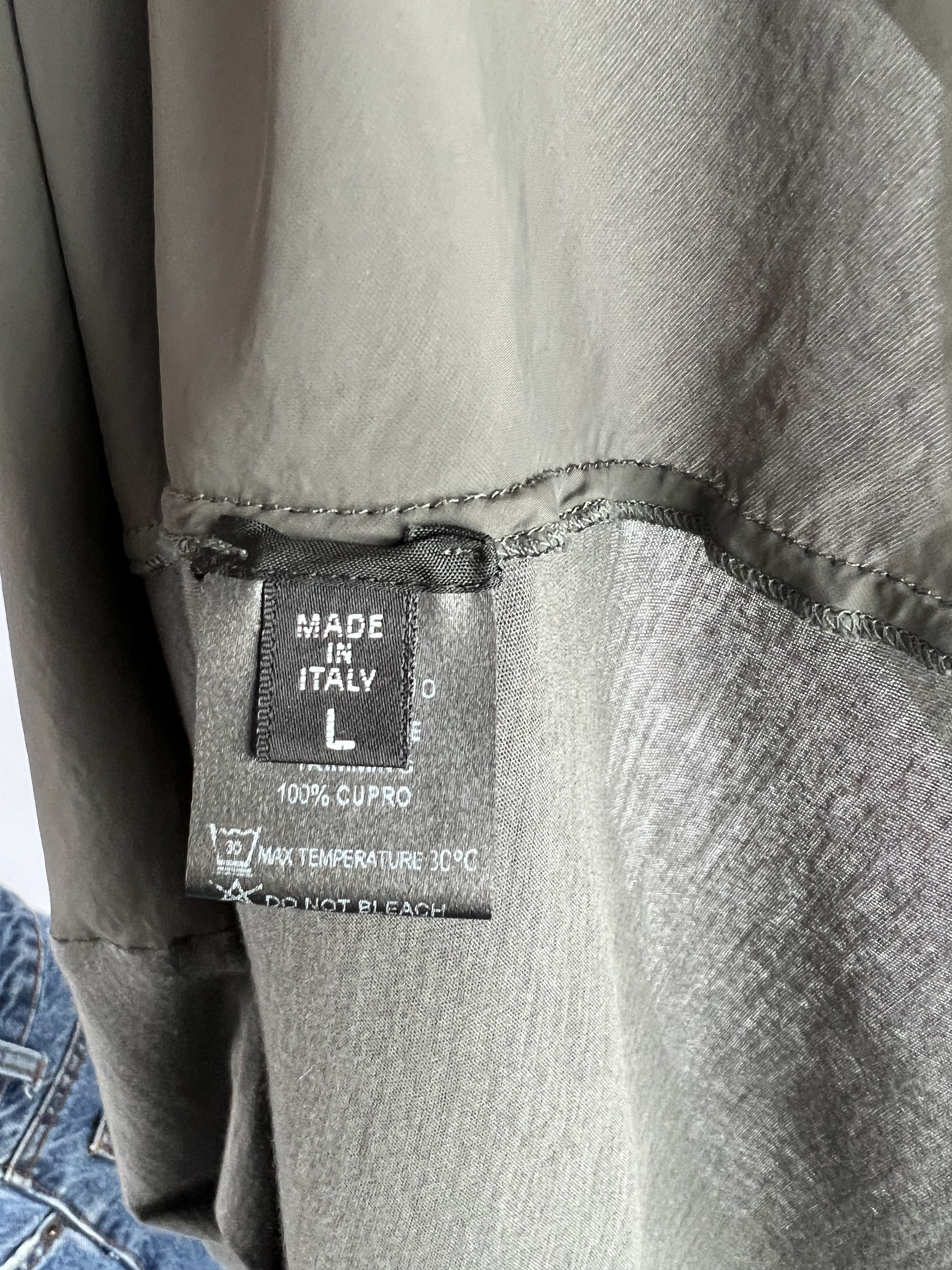 Ilaria Nistri Roque Ilaria Nistri Khaki Sleeveless Dress Size L Size L / US 10 / IT 46 - 9 Thumbnail