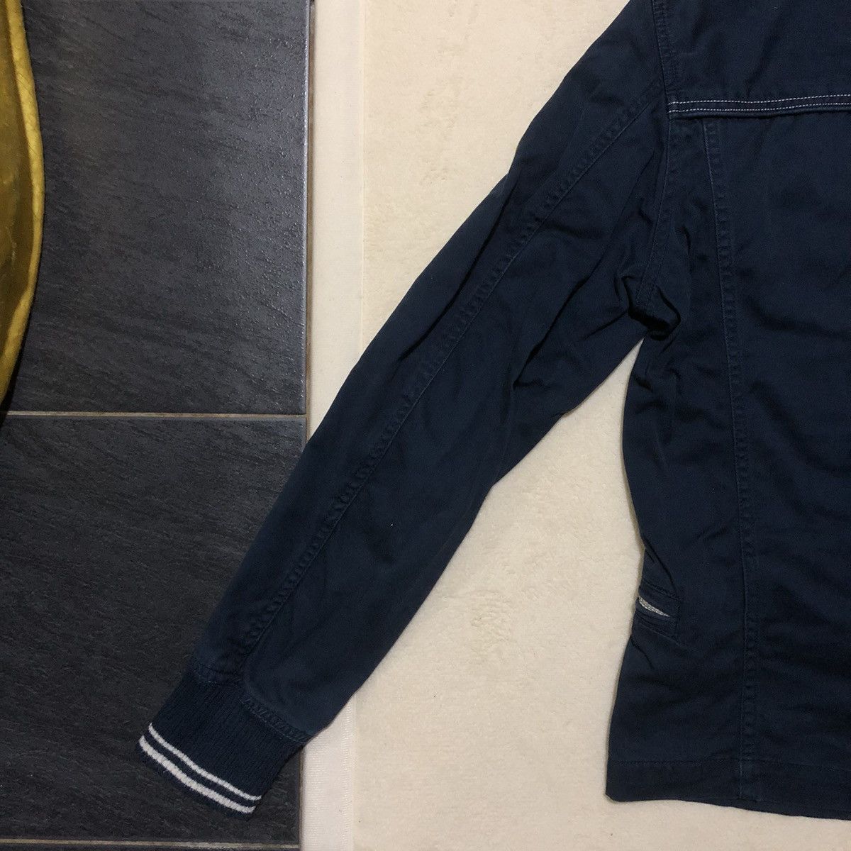 Avirex × Japanese Brand DISTRESSED Avirex Varsity Multi-pocket Light Jacket Size US S / EU 44-46 / 1 - 9 Thumbnail