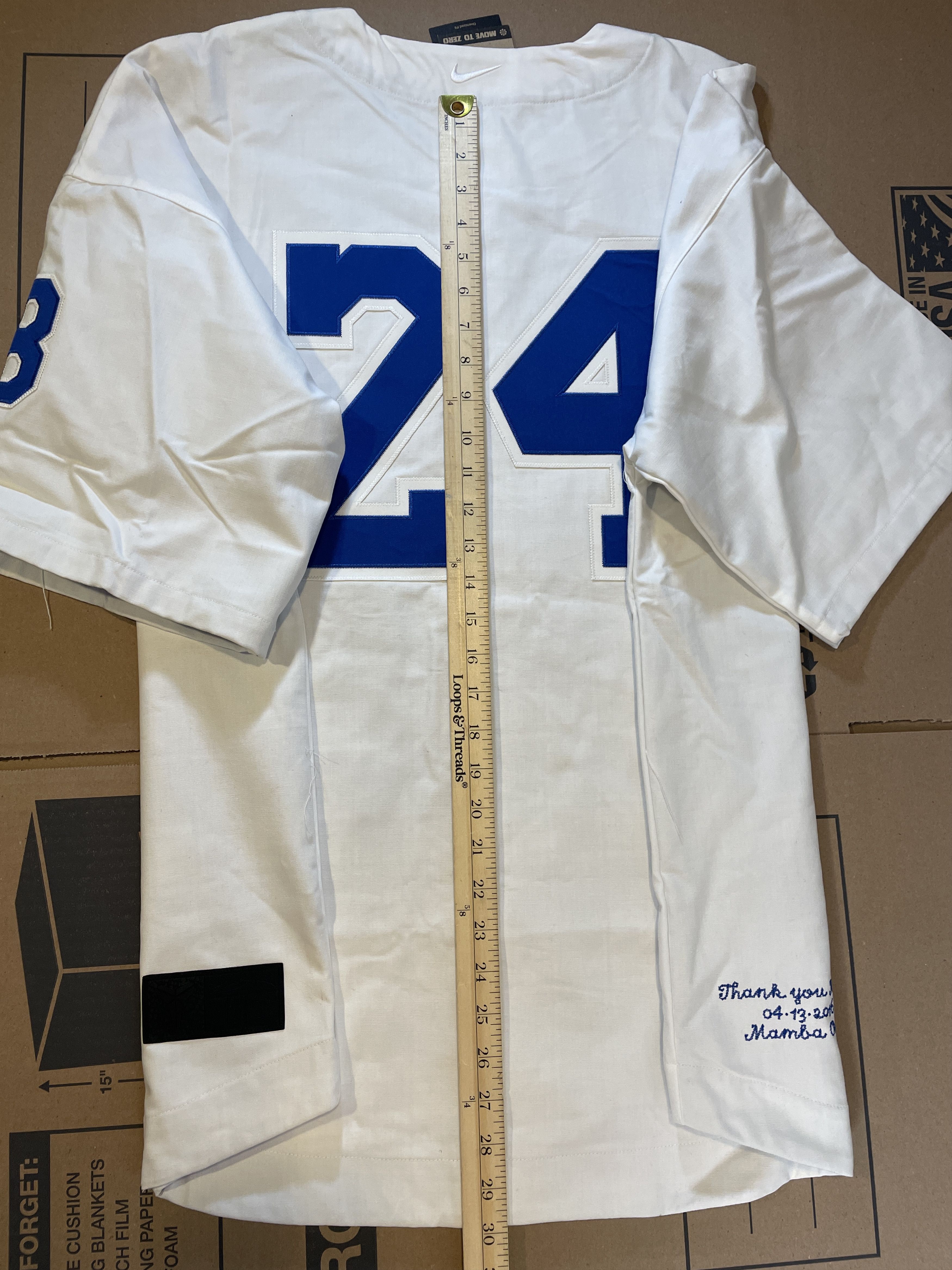 Nike KOBE DODGERS BASEBALL TOP Size US L / EU 52-54 / 3 - 11 Thumbnail