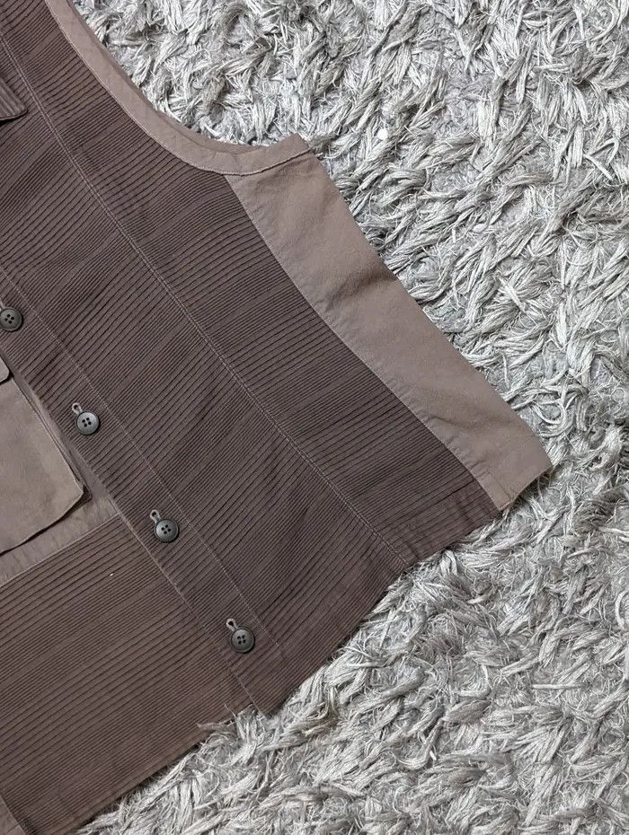 Hai Sporting Gear × Issey Miyake Vintage 80s Issey Miyake Hai Sporting Gear Patch Vest Jacket Size US M / EU 48-50 / 2 - 4 Thumbnail