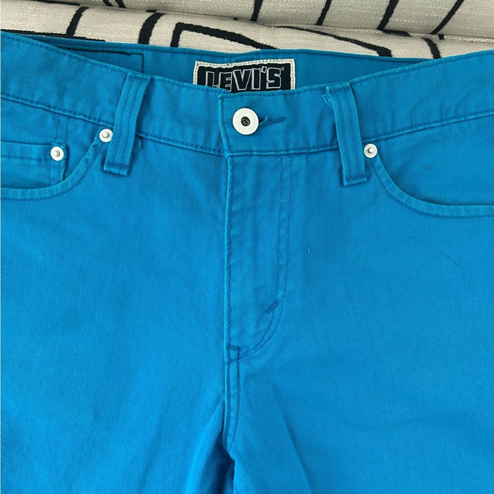 Levi's Levi's Super Skinny 510 denim shorts W31 Blue unisex Size US 31 - 3 Thumbnail