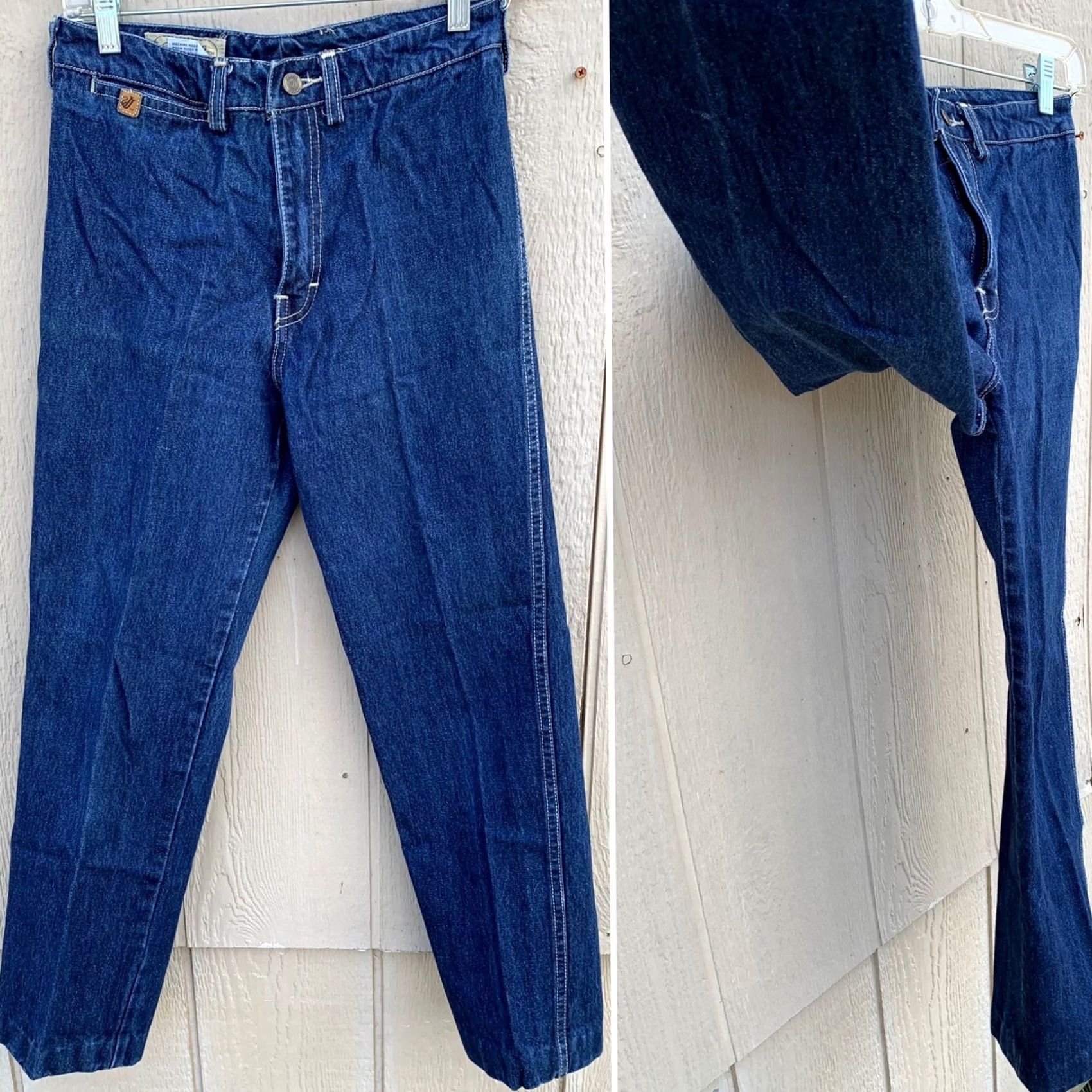 Vintage VINTAGE Jesse Jeans Jeans Women XS? No, size 27 1/2” waist 28” inseam 70s 80s 1970s 1980s blue denim Size 27" / US 4 / IT 40 - 4 Thumbnail