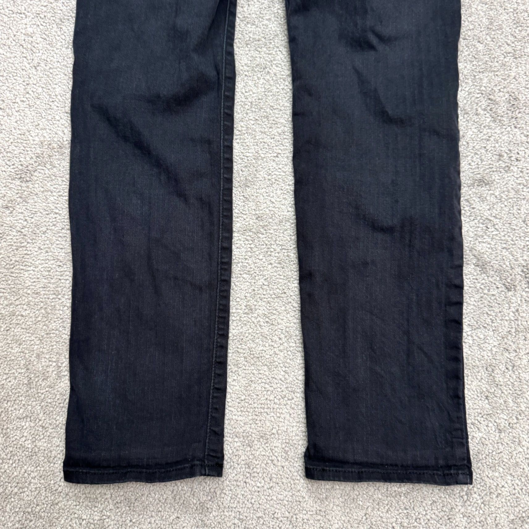 Levi's Levi's Slim Skinny Denim Jeans Womens 27 Regular Dark Black Mid Rise Cotton Stretch 5-Pocket City Streetwear Womens Jeans Size 27" / US 4 / IT 40 - 6 Thumbnail
