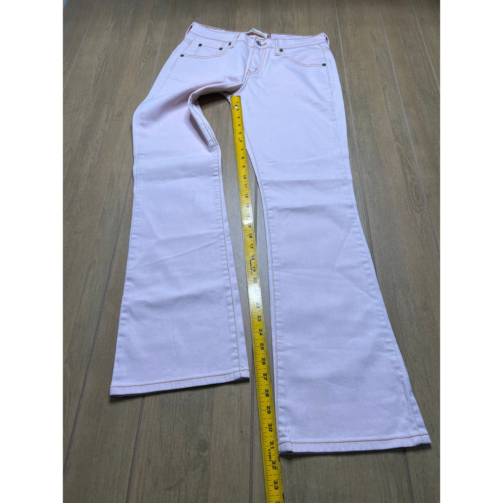 Levi's Levi’s 515 Bootcut Jeans Pink Womens Size 6 Medium Stretch Size 30" / US 8 / IT 44 - 11 Thumbnail