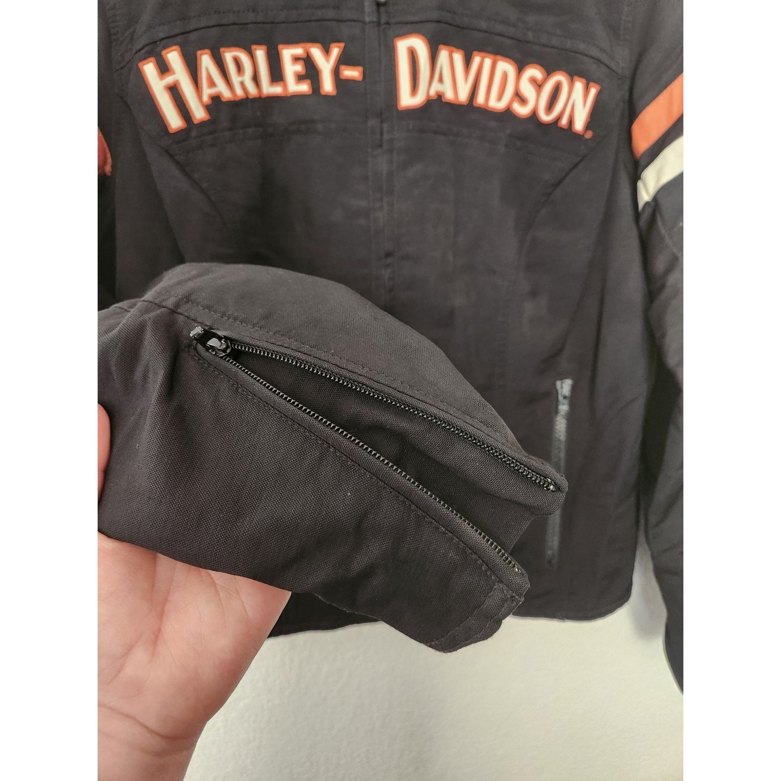 Harley Davidson Harley-Davidson "Miss Enthusiast" 3 in 1 Motorcycle Jacket-M Size M / US 6-8 / IT 42-44 - 8 Thumbnail