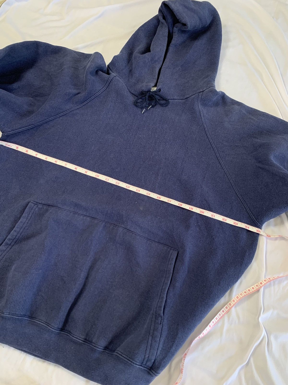 Fruit Of The Loom 90s Vintage blank hoodie heavy weight not fotl Size US L / EU 52-54 / 3 - 12 Thumbnail