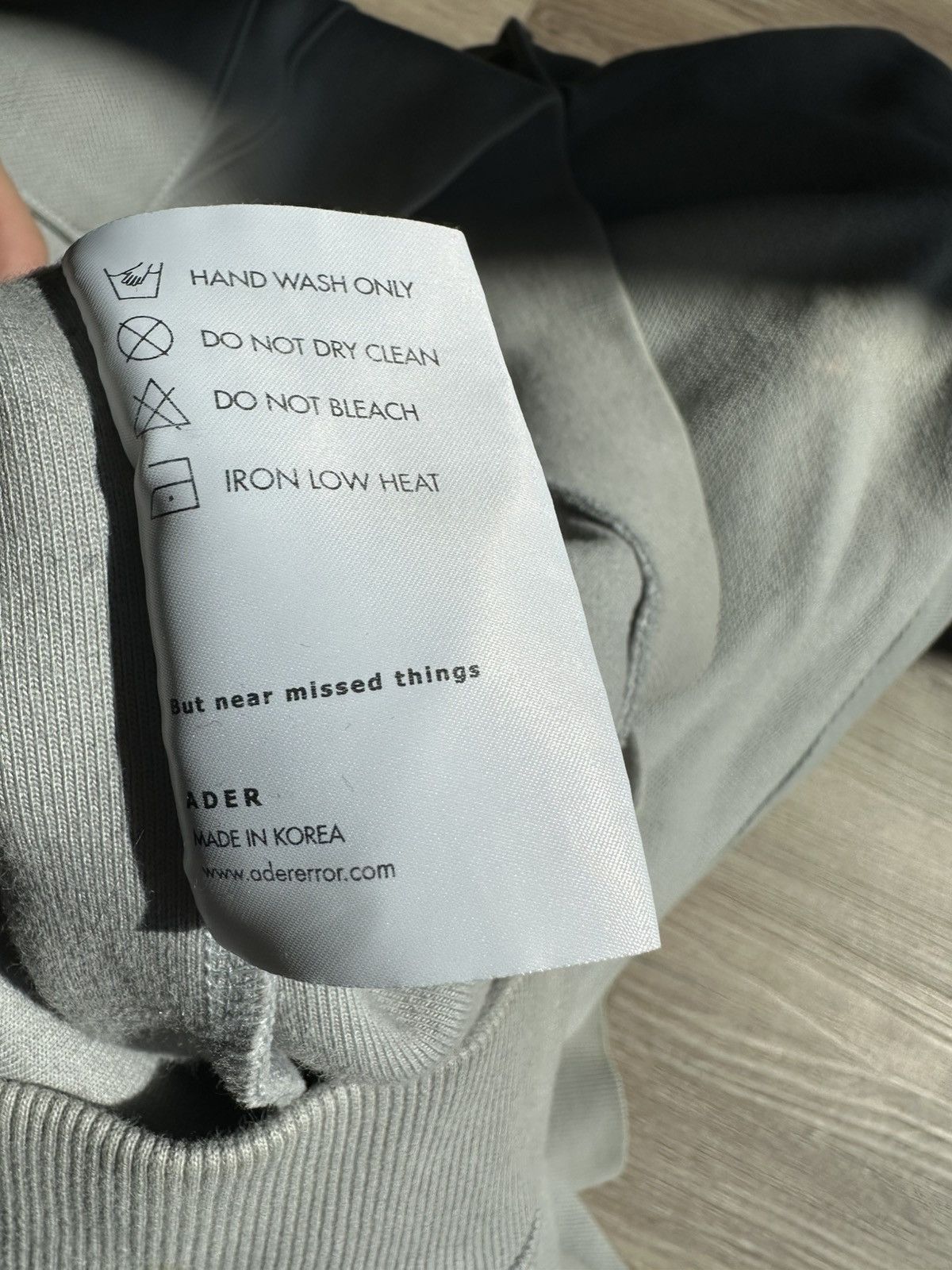 Ader Error 2020S/S Asymmetric Ader Error Hoodie Size US M / EU 48-50 / 2 - 5 Thumbnail
