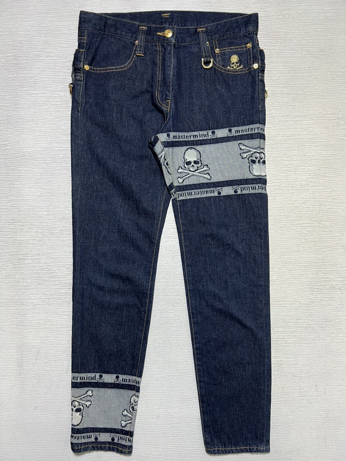 Mastermind Japan Mastermind Japan - “Dreaming" Slim Double Waisted Jeans Size US 30 / EU 46 - 2 Thumbnail
