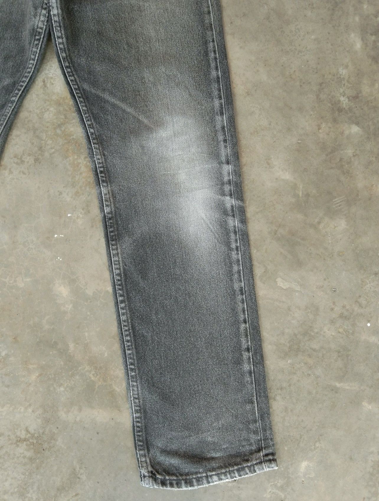 Levi's 90s Vintage Levi's 501 Faded Black Distressed Jeans 30x32 Size US 30 / EU 46 - 8 Thumbnail
