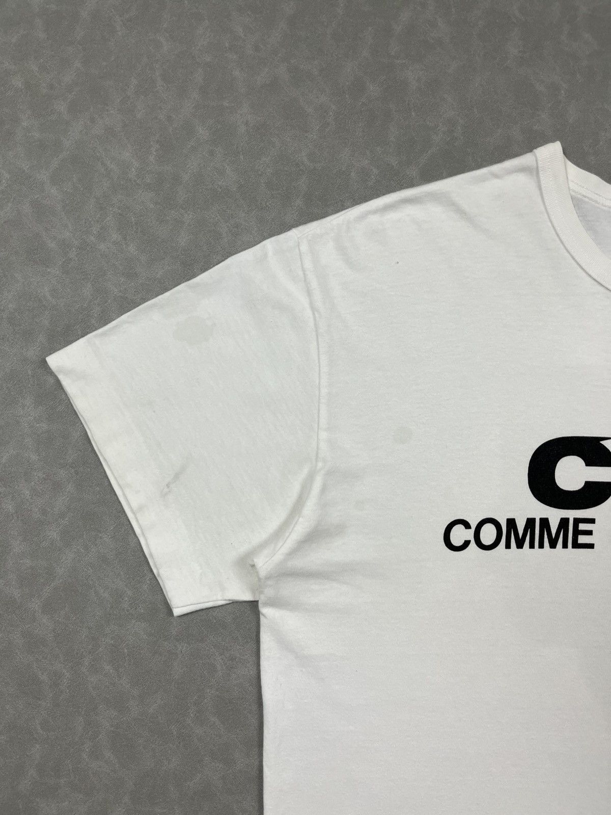 Comme des Garcons Comme Des Garcons big logo tee Size US L / EU 52-54 / 3 - 6 Thumbnail