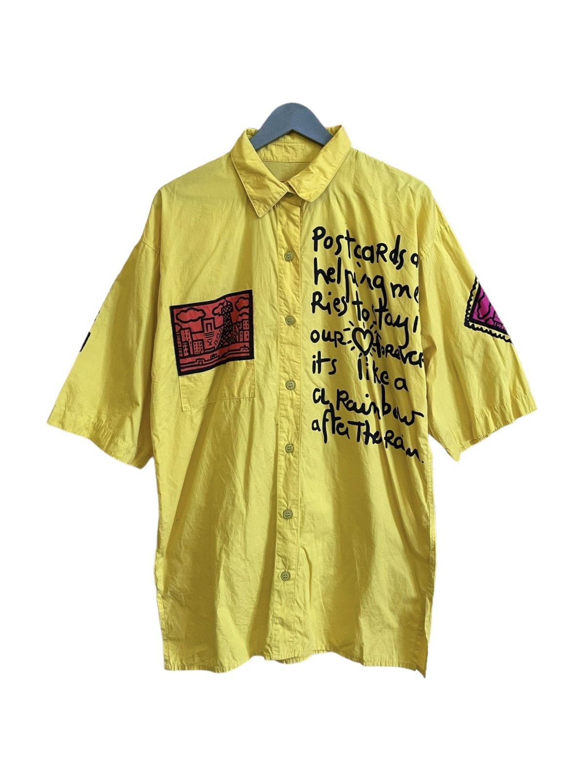 JC de Castelbajac This Summer Postcard Oversized Shirt