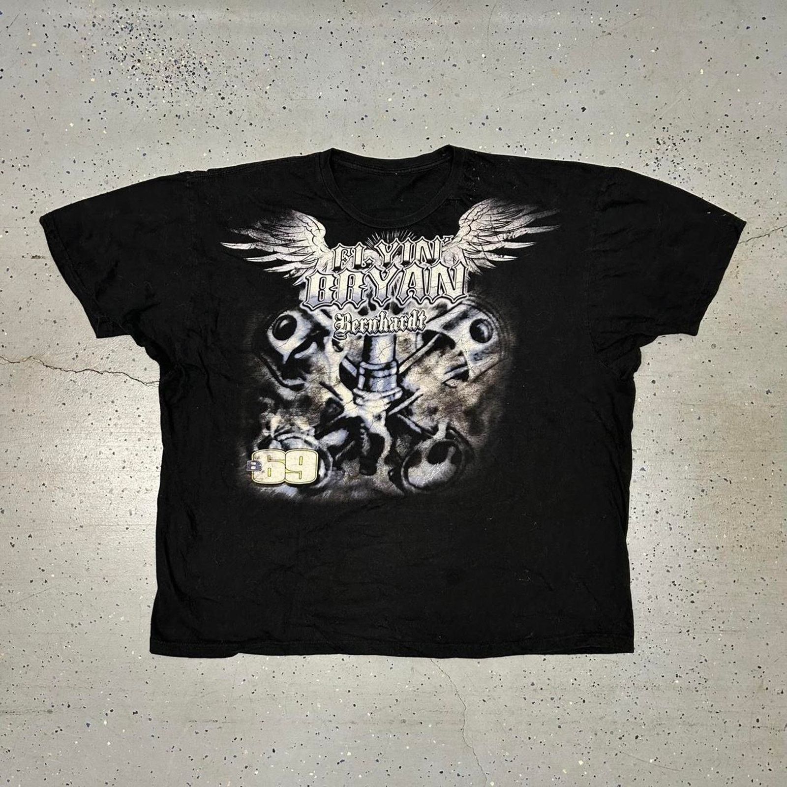 Other Black y2k nascar shirt nascar Size US XXL / EU 58 / 5 - 1 Thumbnail