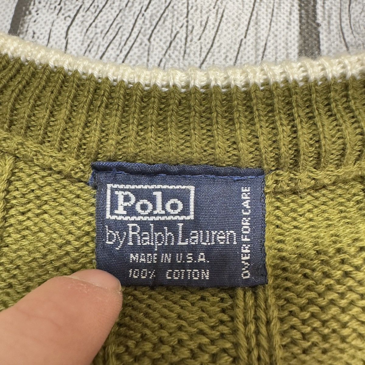 Polo Ralph Lauren × Vintage Vintage Polo sweater Size US M / EU 48-50 / 2 - 4 Thumbnail