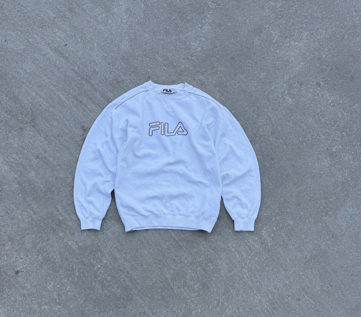 Other Vintage FILA Y2K streetwear avantgarde sweatshirt Size US M / EU 48-50 / 2 - 2 Thumbnail