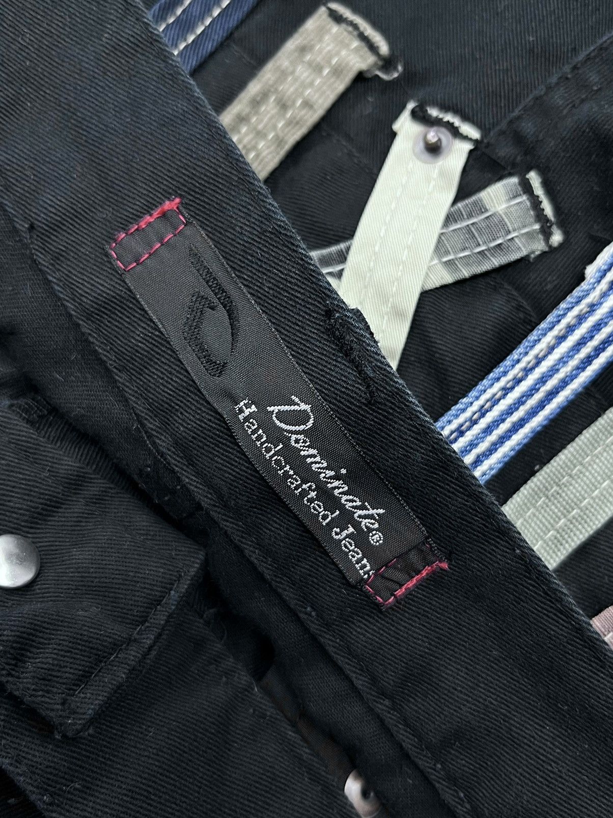 Japanese Brand 🔥DOMINATE Japanese Handcrafted Double Waist Flap Bush Pants Size US 31 - 9 Thumbnail