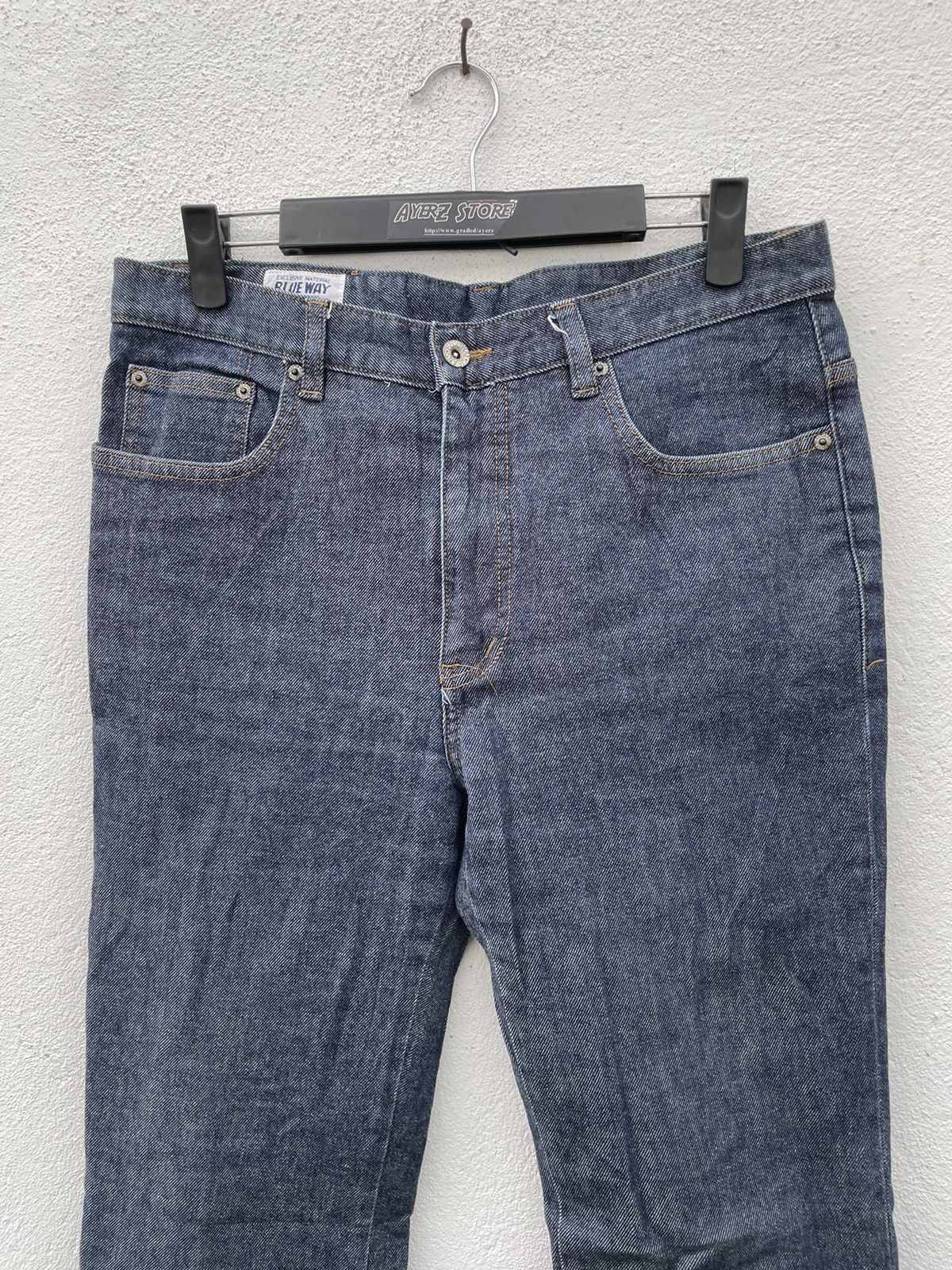 Japanese Brand Japan Brand Blue Way Flare Jeans Size US 31 - 2 Thumbnail