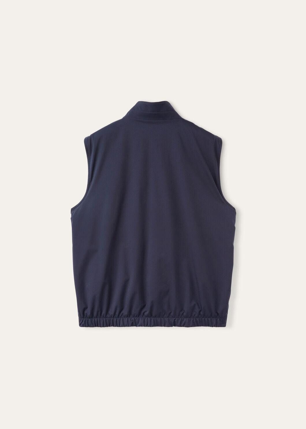 Loro Piana o1w1db10125 FAI8416 Vest in Navy Blue Size US XL / EU 56 / 4 - 6 Thumbnail