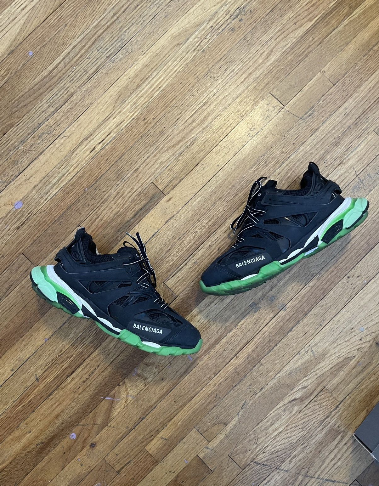 Balenciaga Balenciaga Track Sneaker black/glow Size US 9 / EU 42 - 1 Thumbnail
