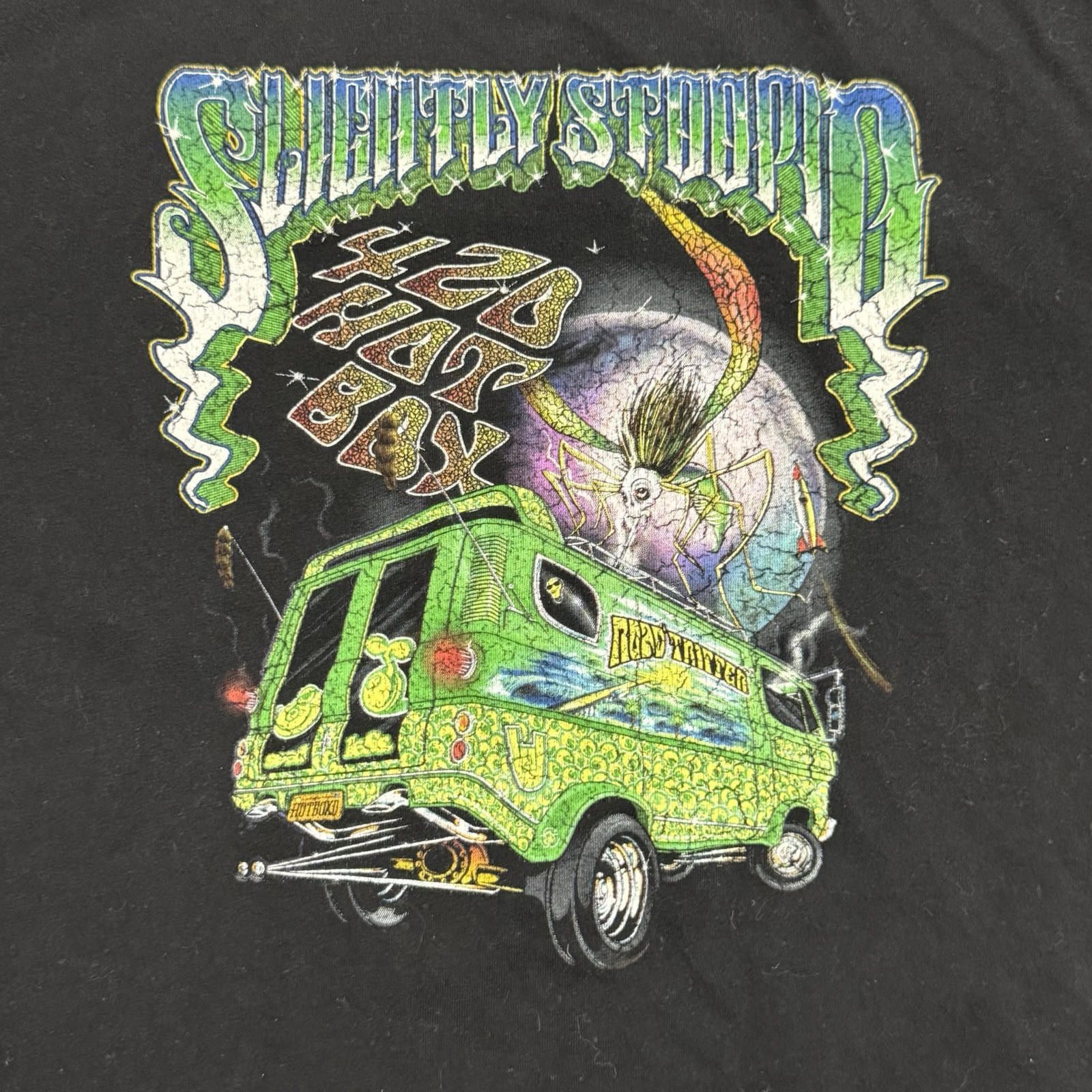 Slightly Stoopid 420 Hot Box Tour Shirt 2013 Sz L Reggae