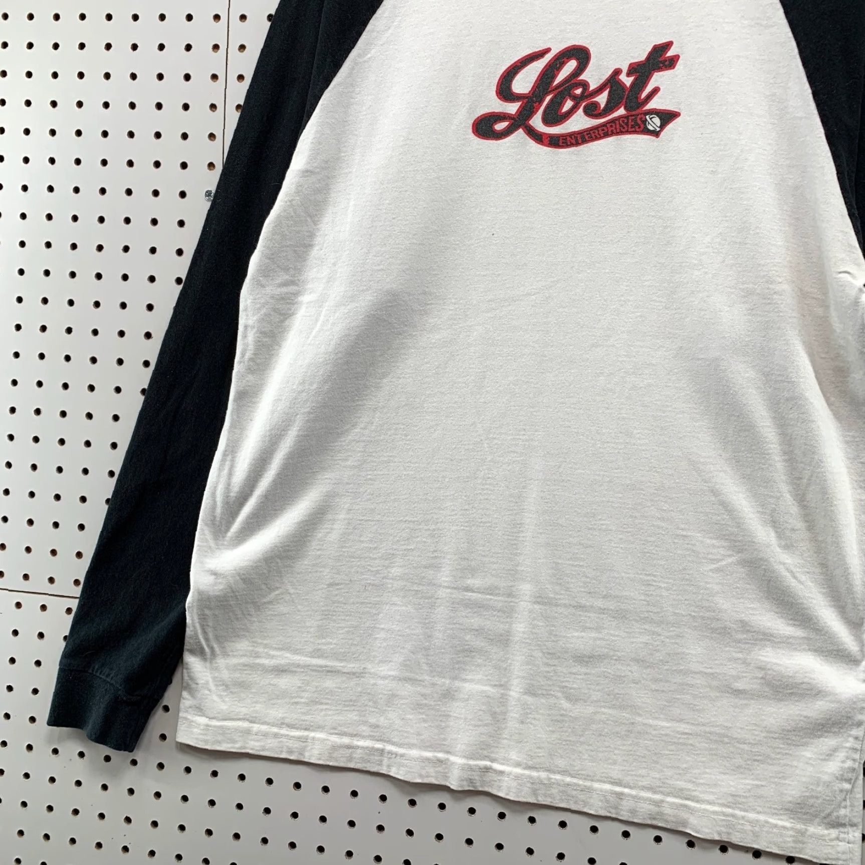 Vintage VINTAGE Lost Enterprises Skateboard Long Sleeve Shirt Mens XL White Black Size US XL / EU 56 / 4 - 3 Thumbnail