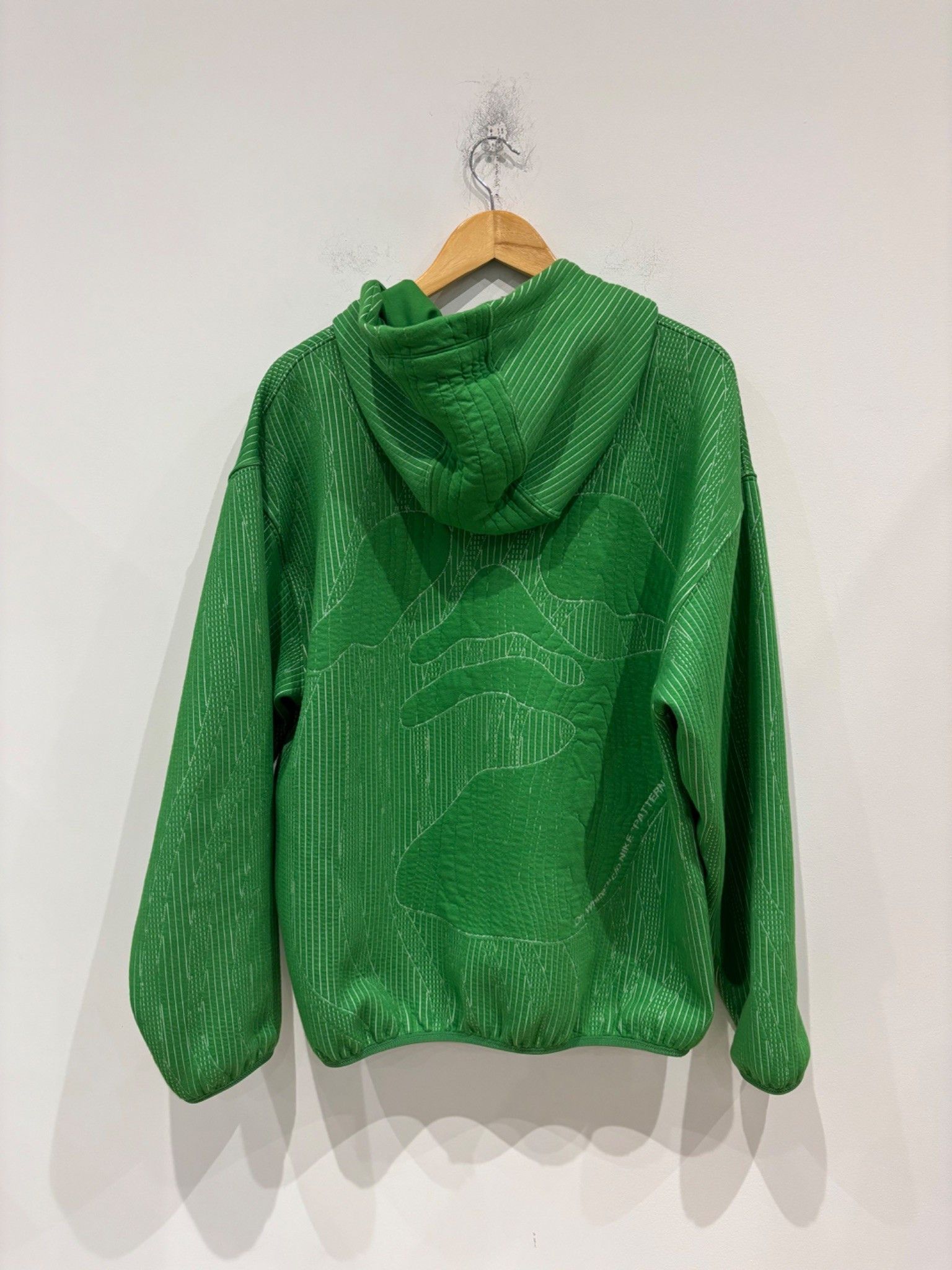 Nike × Off-White Nike x Off-White Engineered Hoodie Green Size US M / EU 48-50 / 2 - 5 Thumbnail