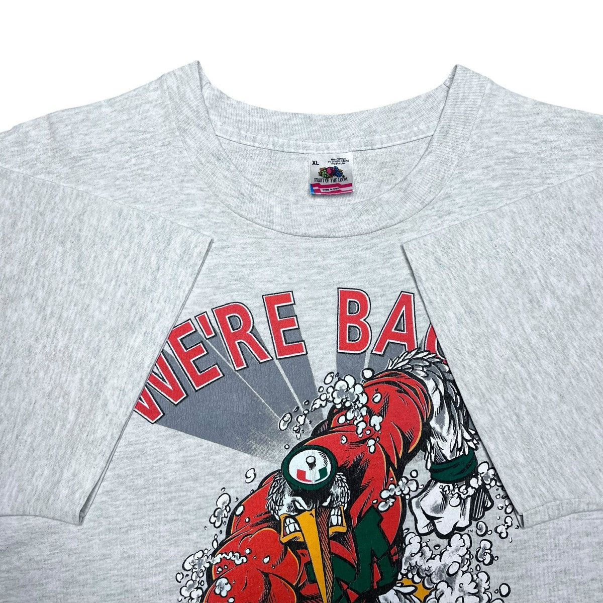 NCAA Vintage 1990s NCAA Miami Hurricanes Season Were Back 3D Tee Size US XL / EU 56 / 4 - 2 Thumbnail