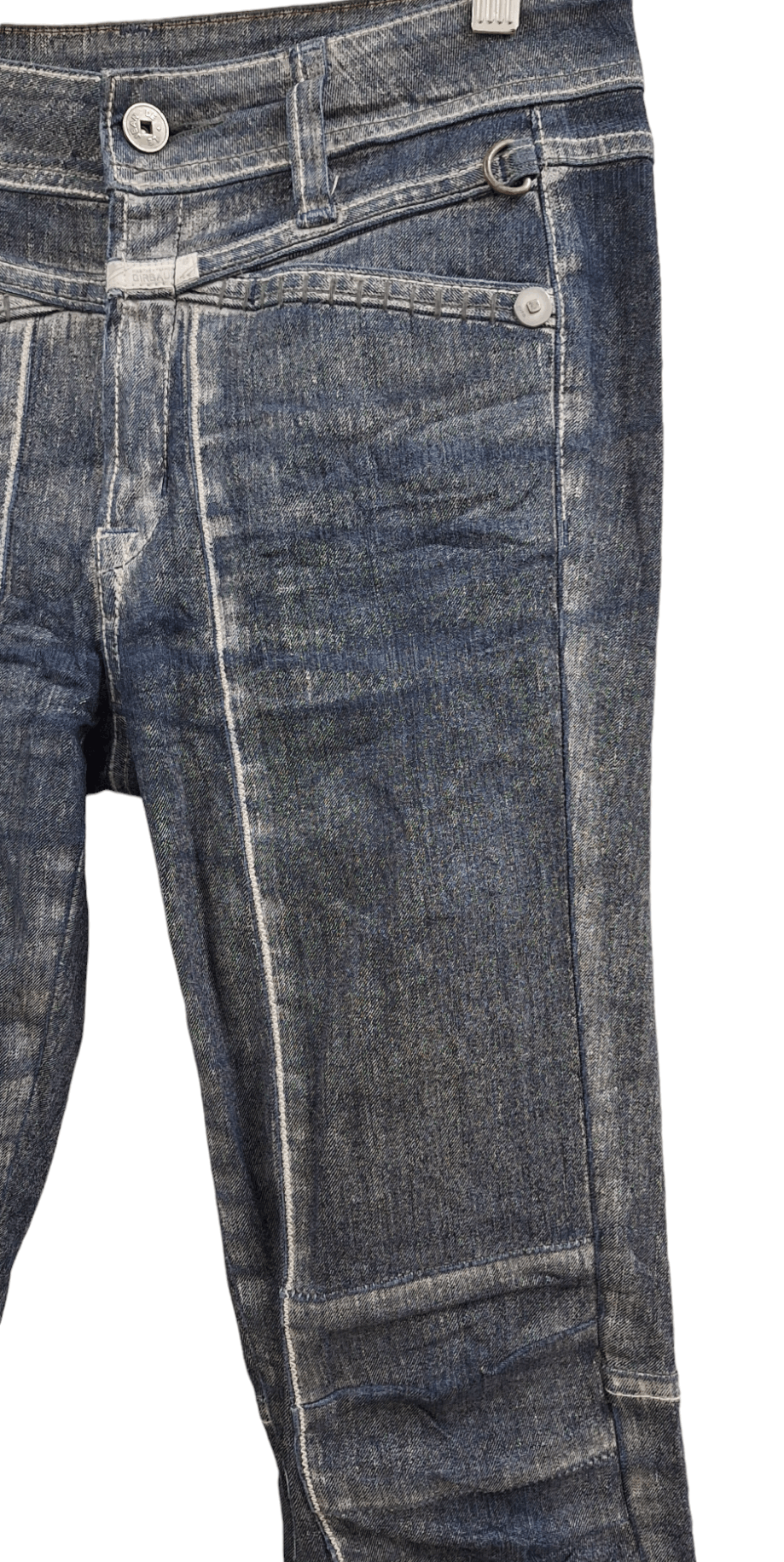 Marithe + Francois Girbaud × Vintage Vintage Marithe Francois Girbaud Jeans Like Bleach Wash Size 29" - 3 Thumbnail