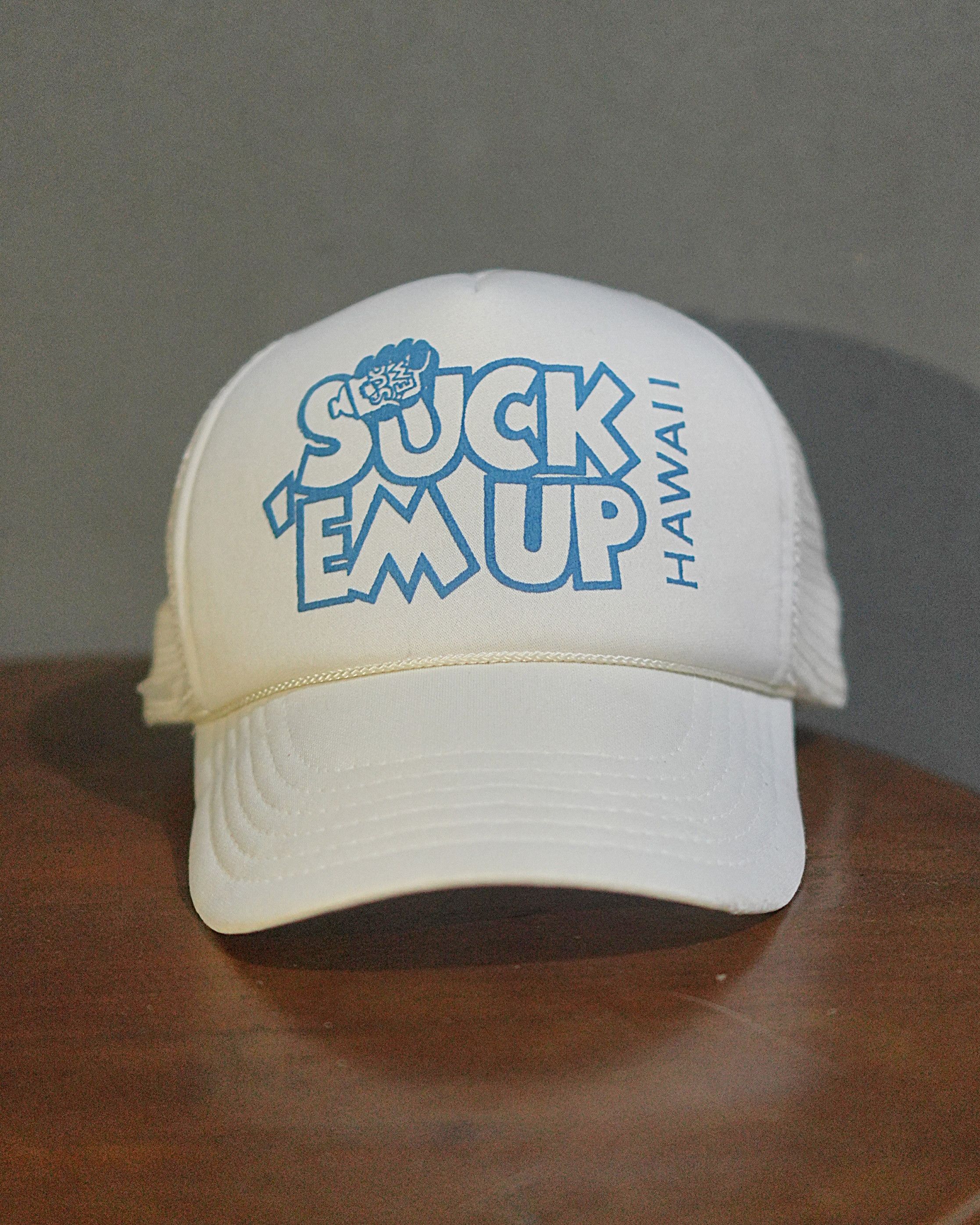 Vintage TRUCKER VINTAGE SUCK 'EM UP HAWAII | HAWAIIAN HEADWEAR Size ONE SIZE - 1 Thumbnail