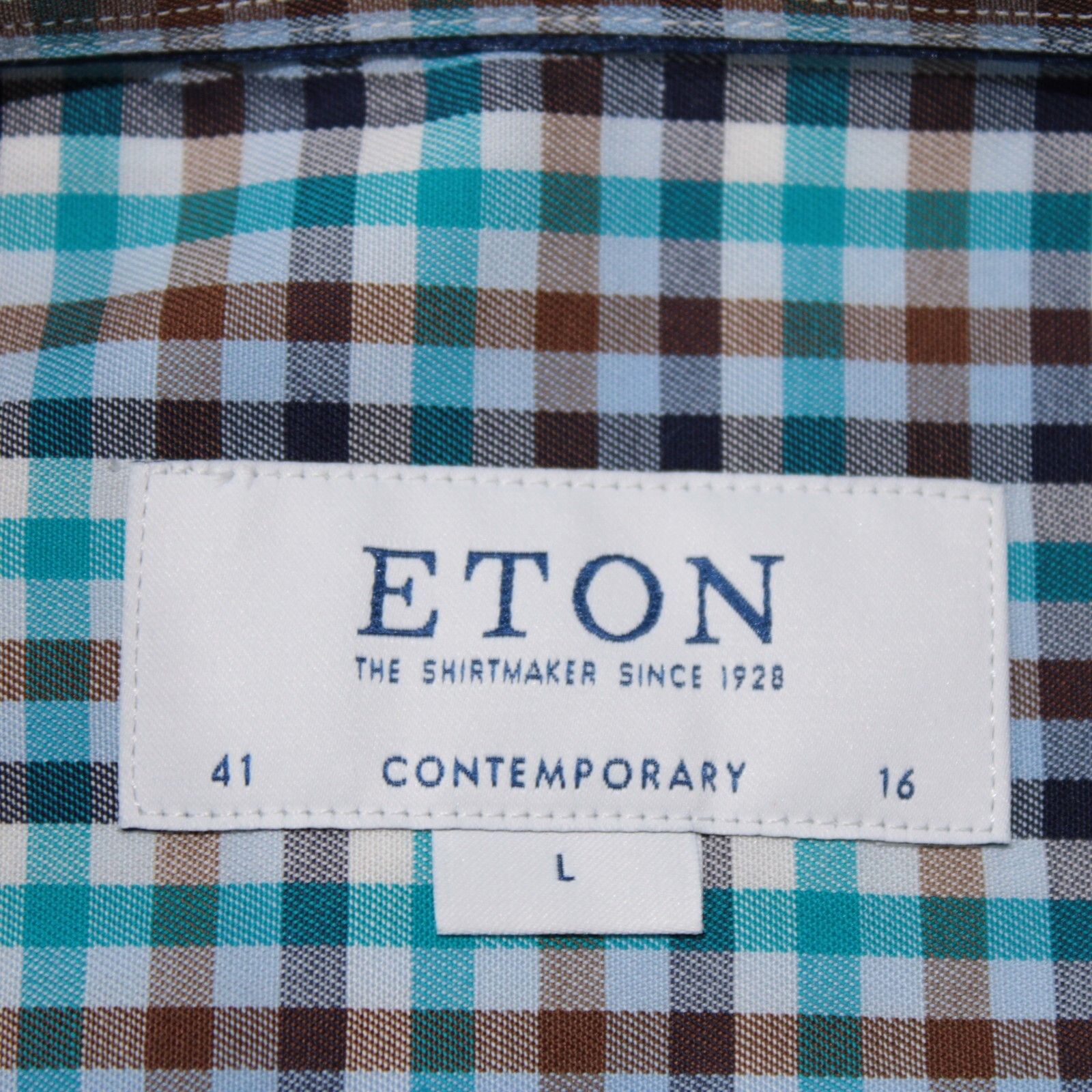 Eton Eton New with tags Shirt Size L US In Blue Size US L / EU 52-54 / 3 - 8 Thumbnail